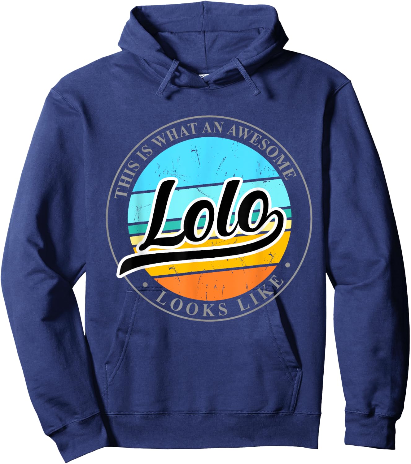 Father's Day Birthday Gift Lolo Filipino Pinoy Grandpa Hoodie - Hoodie | Navy