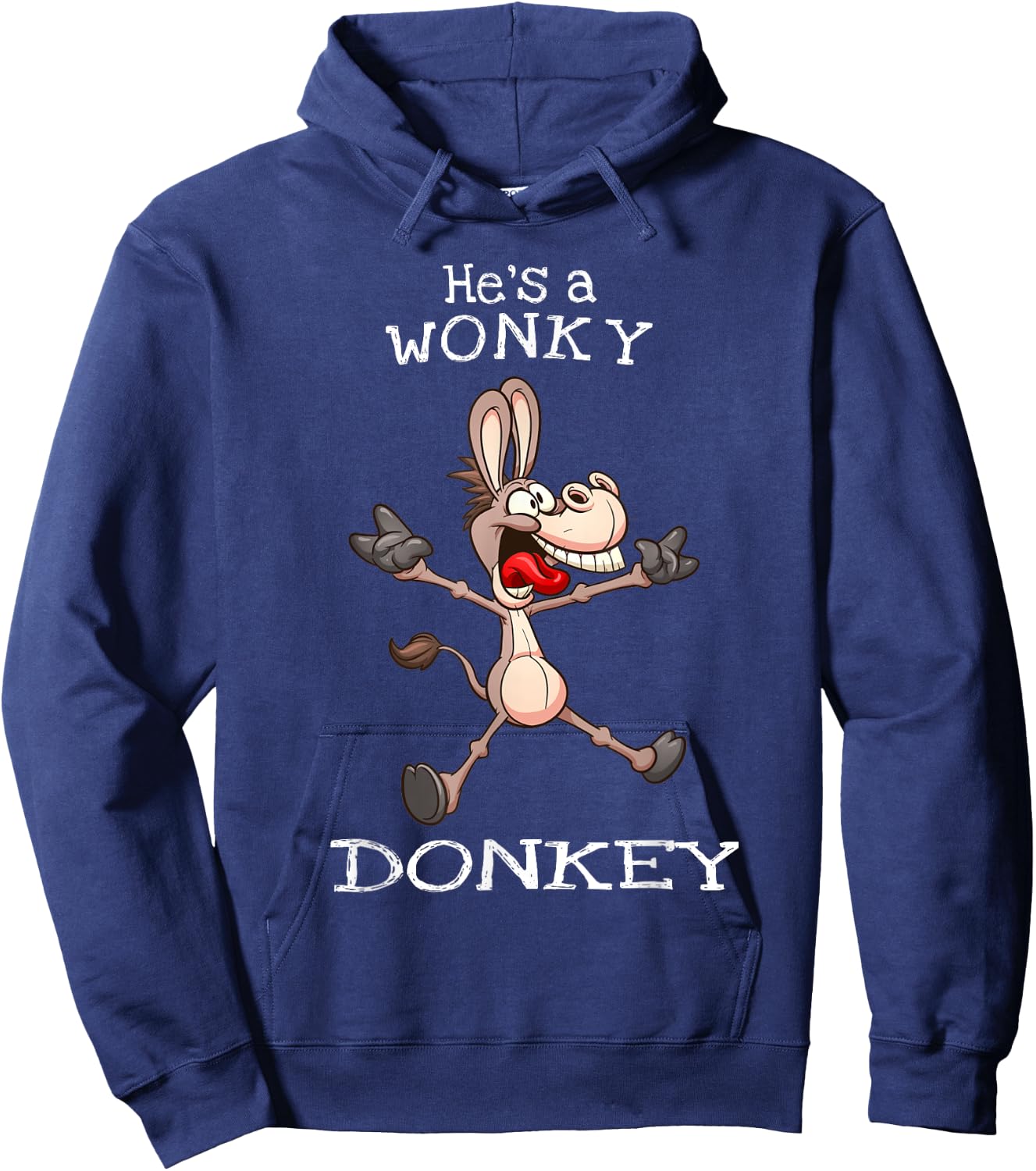 He's A Wonky Donkey T shirt - Wonky Donkey Fun Gift Kids Hoodie - Hoodie | Navy