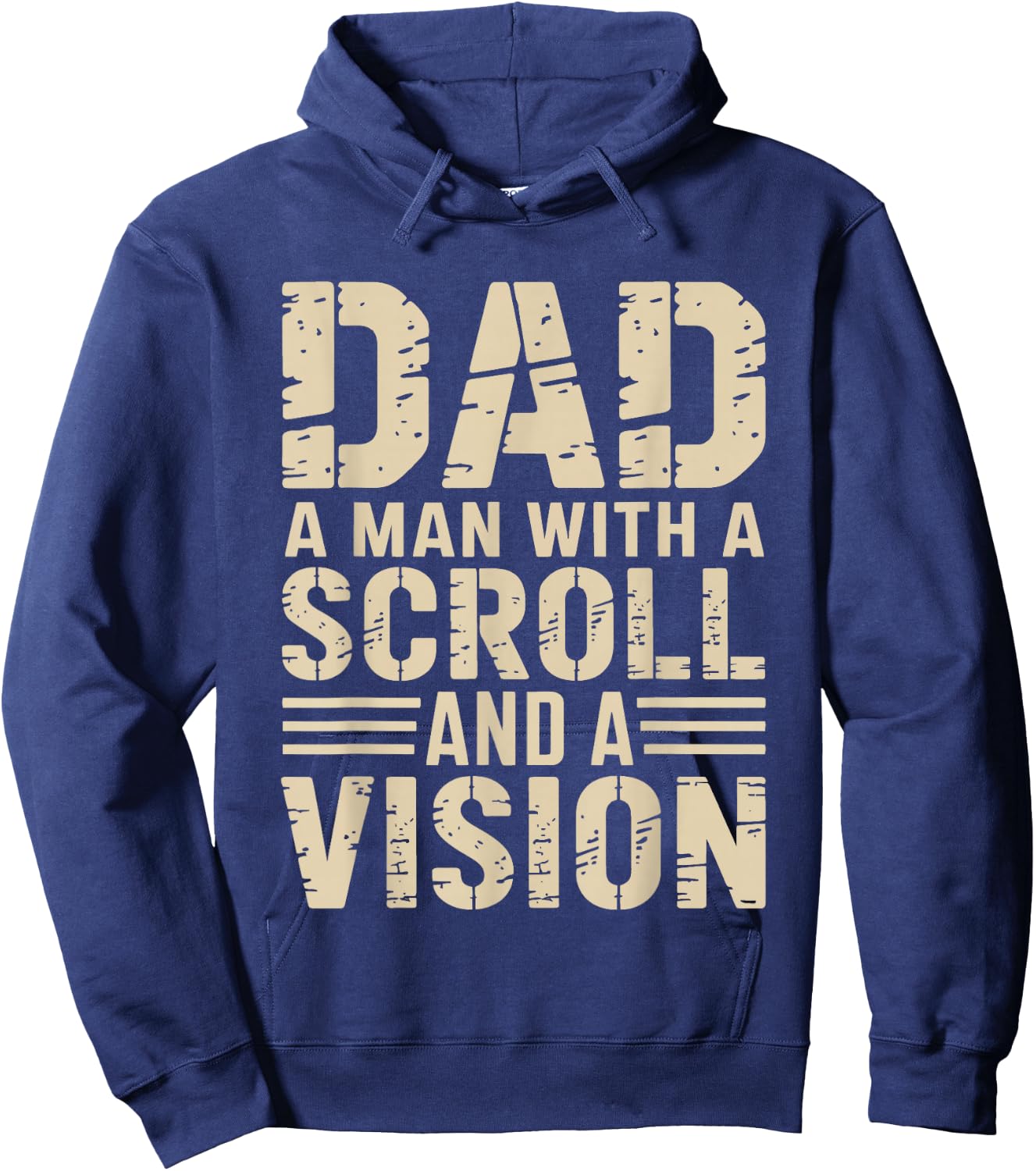 Scroll Saw Dad Woodworking Wood Art Craftsman Hoodie - Hoodie | Navy