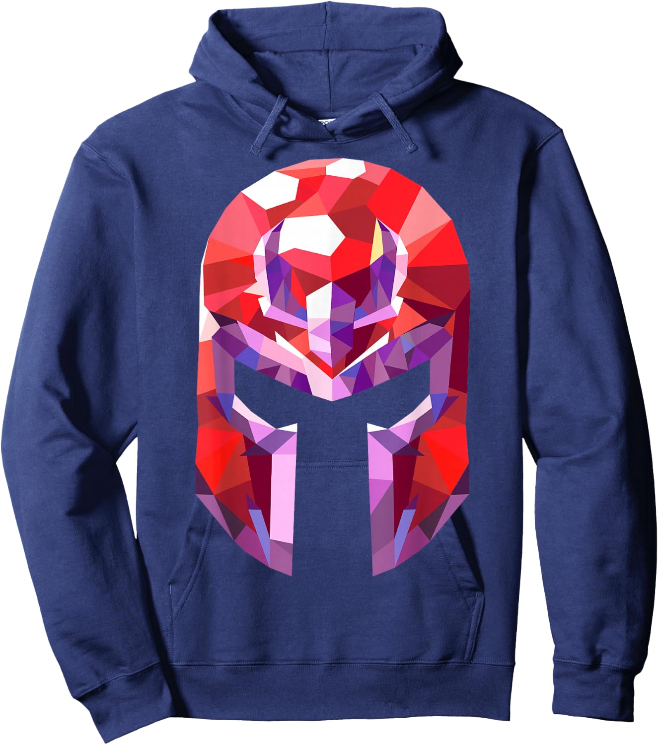 Marvel X-Men Magneto Geometric Prism Helmet Graphic Hoodie - Hoodie | Navy
