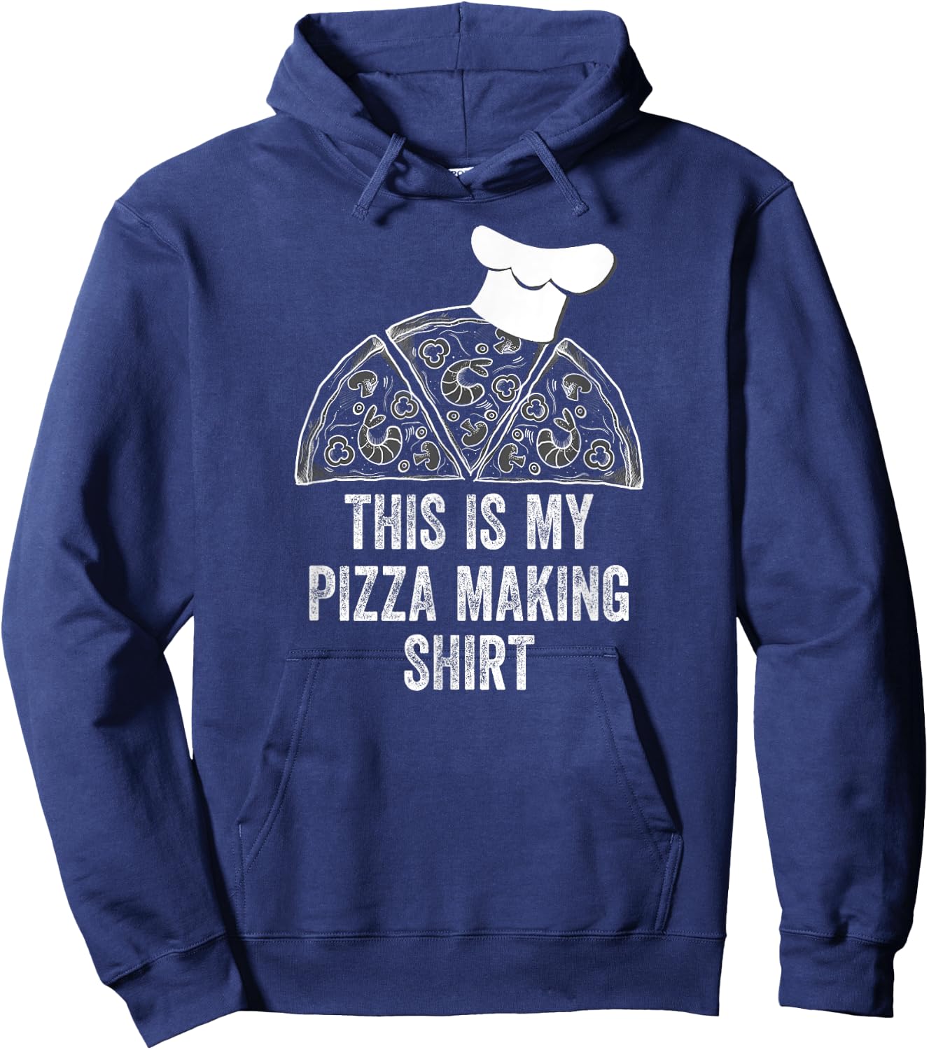 Vintage This Is My Pizza Making Shirt Funny Pizza Chef Gifts Hoodie - Hoodie | Navy