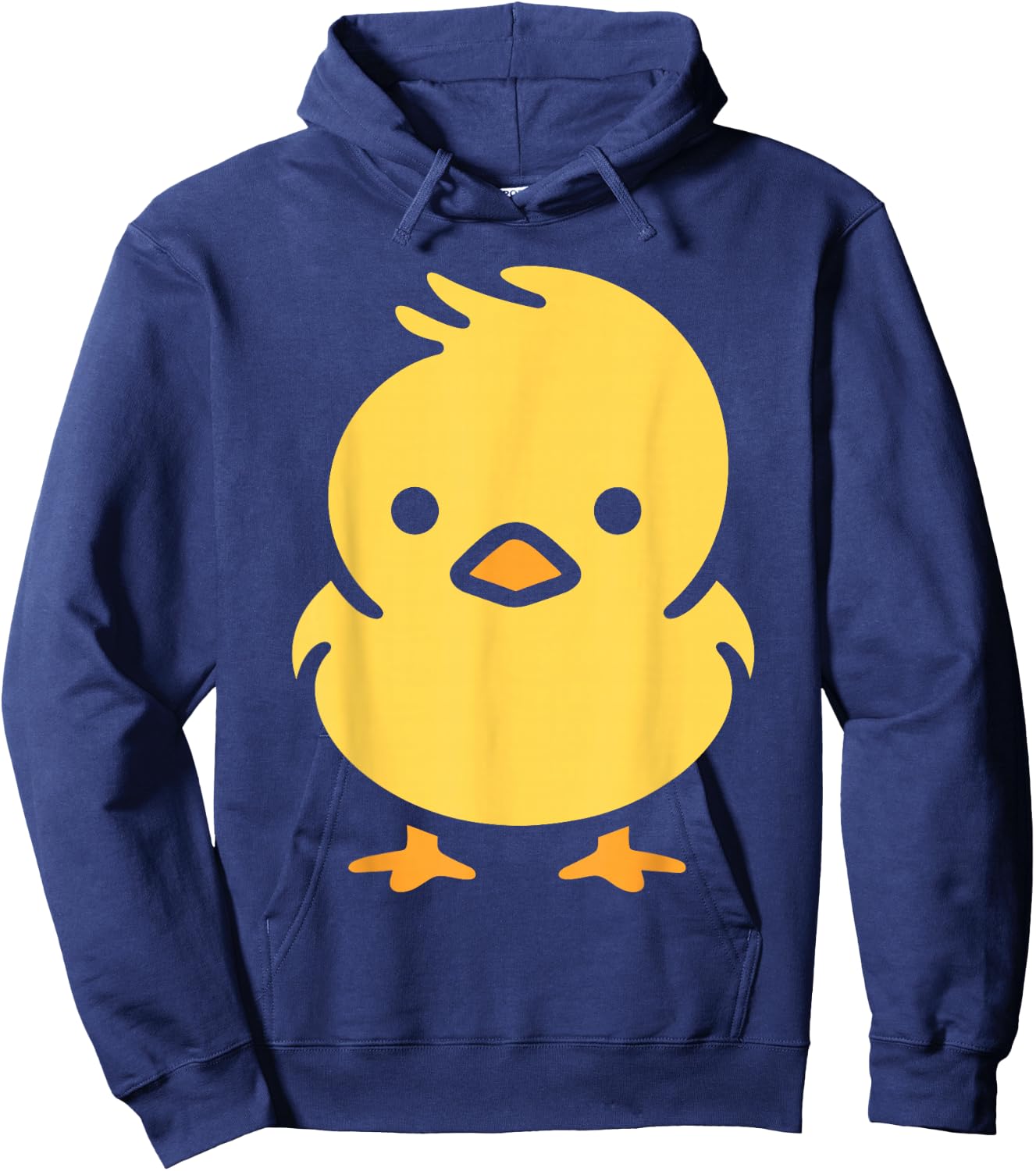 Humorküken lieben einfache, minimalistische kleine Küken Hoodie - Hoodie | Navy