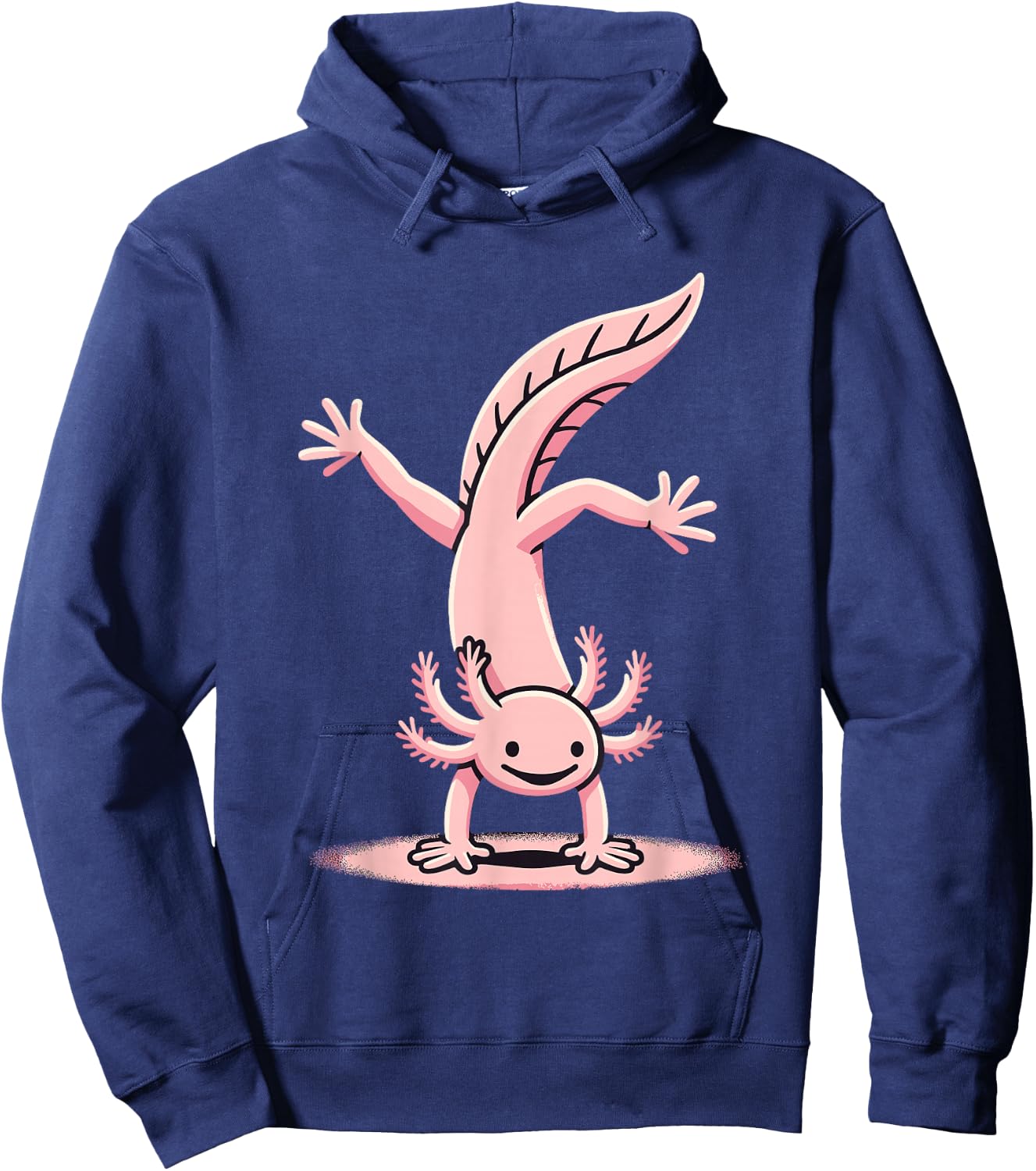 Axolotl Acrobatics Cartwheel Acrobat for Gymnastics Lover Hoodie - Hoodie | Navy