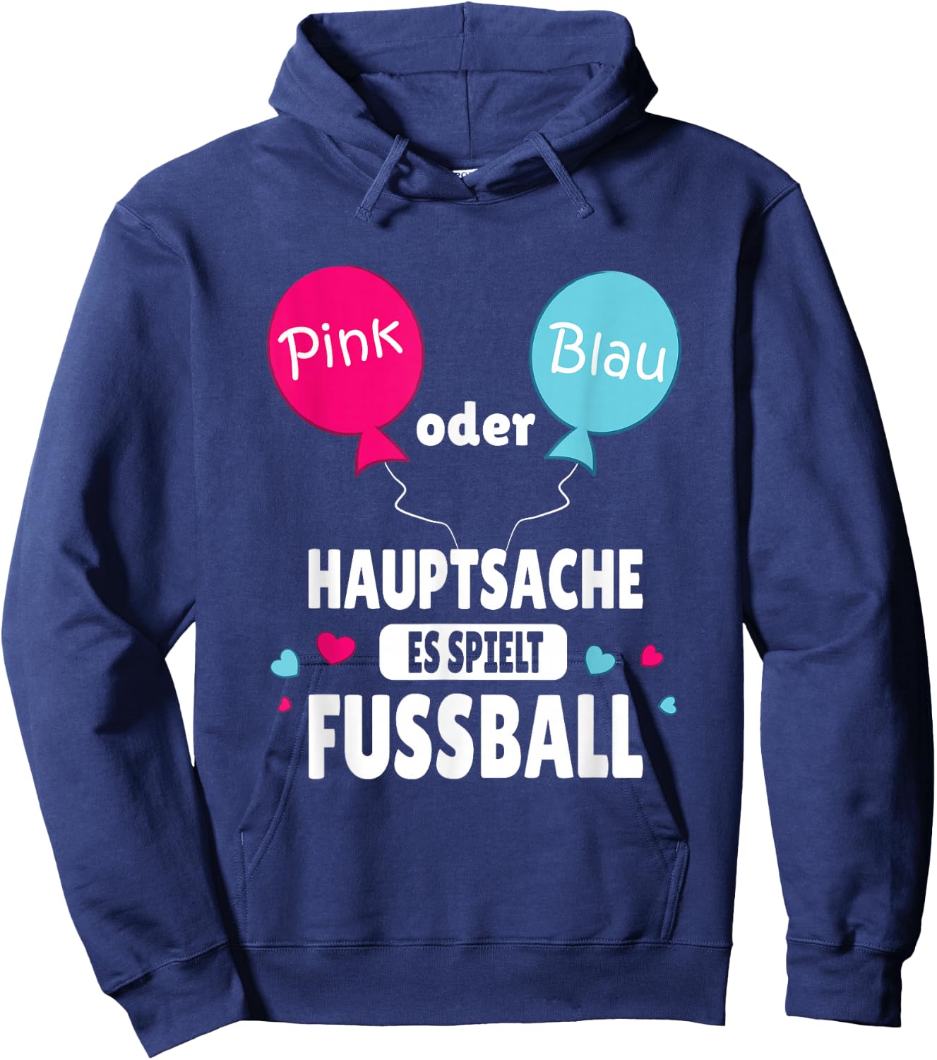 Gender Reveal Party , black, s Hoodie - Hoodie | Navy