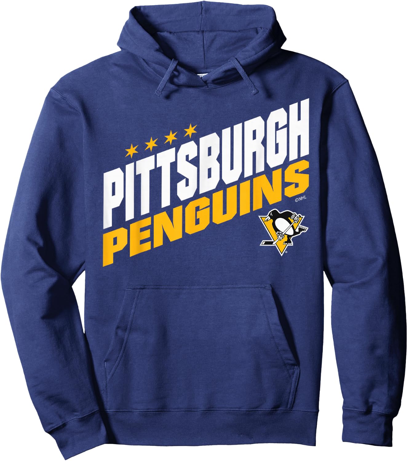 Pittsburgh Penguins Fuel Dark Heather Officially Licensed Hoodie - Hoodie | Navy