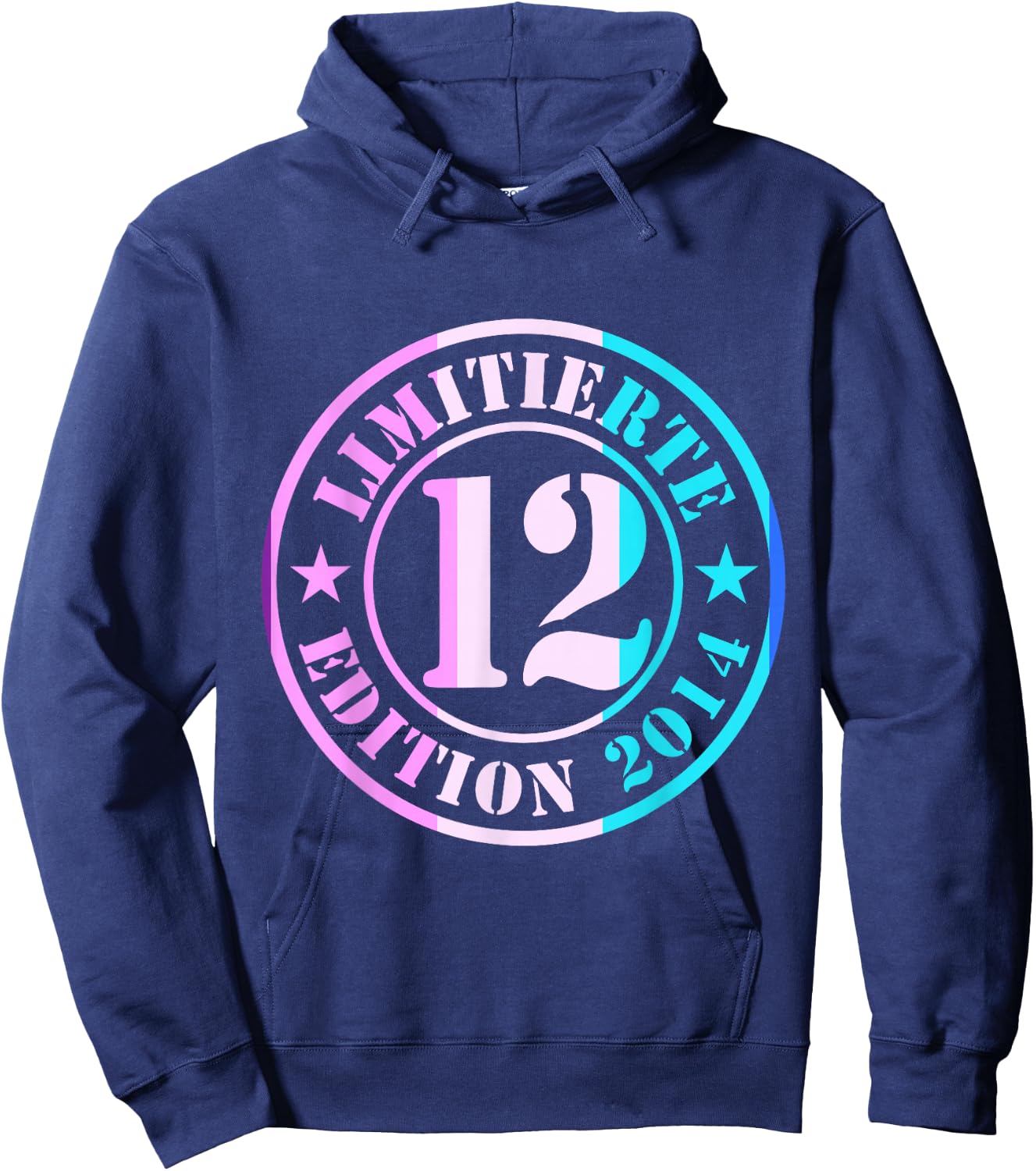12. Geburtstag Junge Mädchen Limited Edition 2012 Jahre Hoodie - Hoodie | Navy