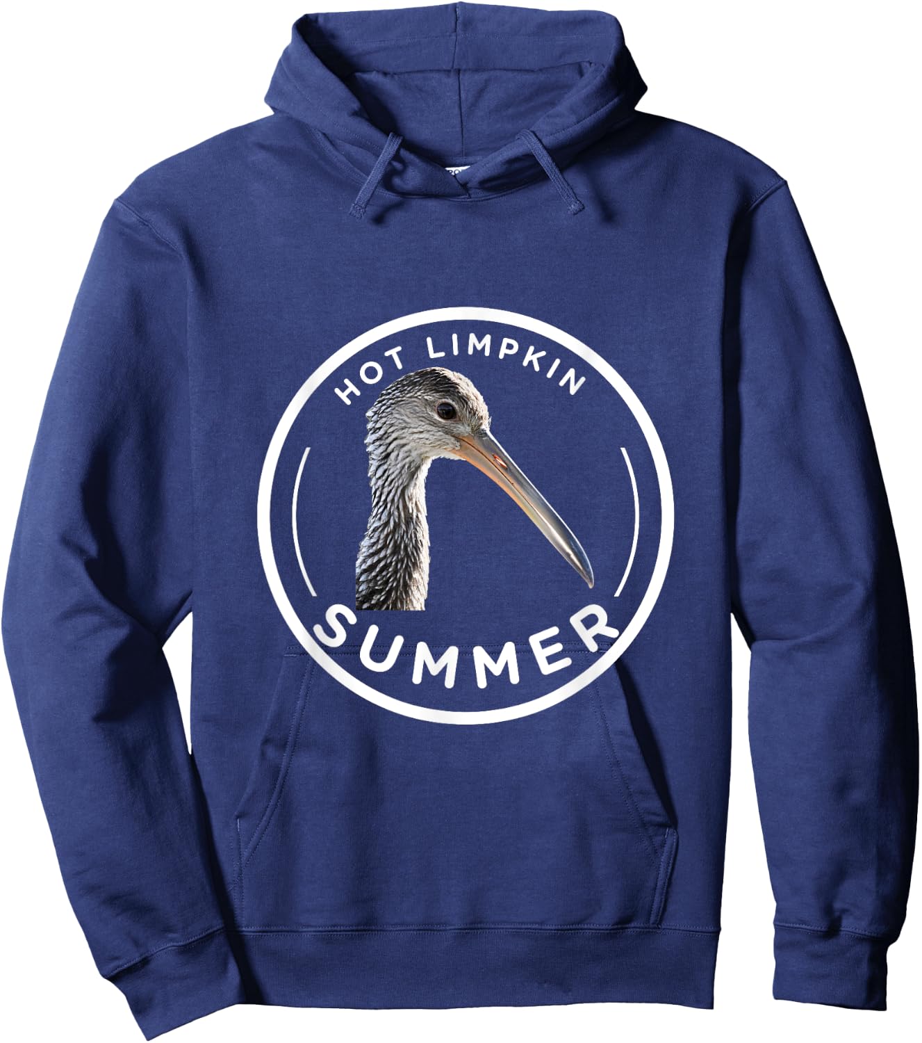 Hot Limpkin Summer Birding Watching Birds Hoodie - Hoodie | Navy