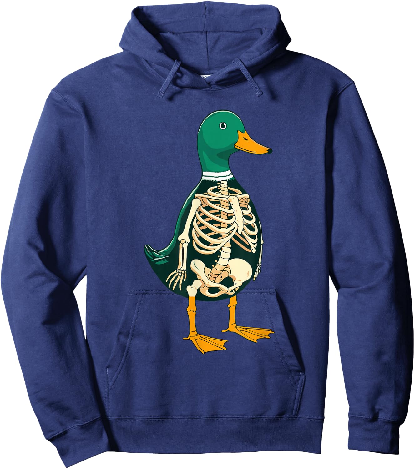 X-ray Duck Body Anatomy Radiography Radiologist Skeleton Hoodie - Hoodie | Navy
