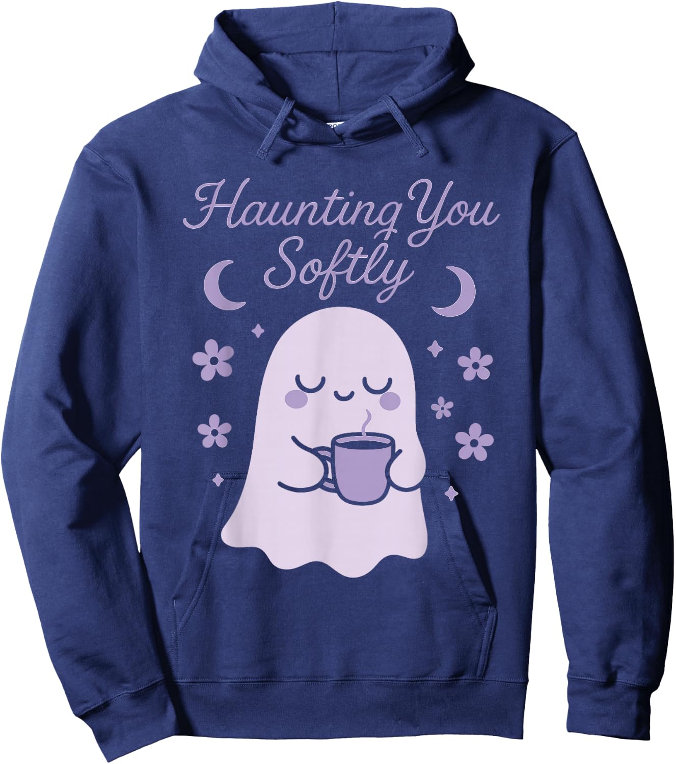 Wholesome Goth Energy Softcore Mental Health Cute but Creepy Hoodie - Hoodie | Navy