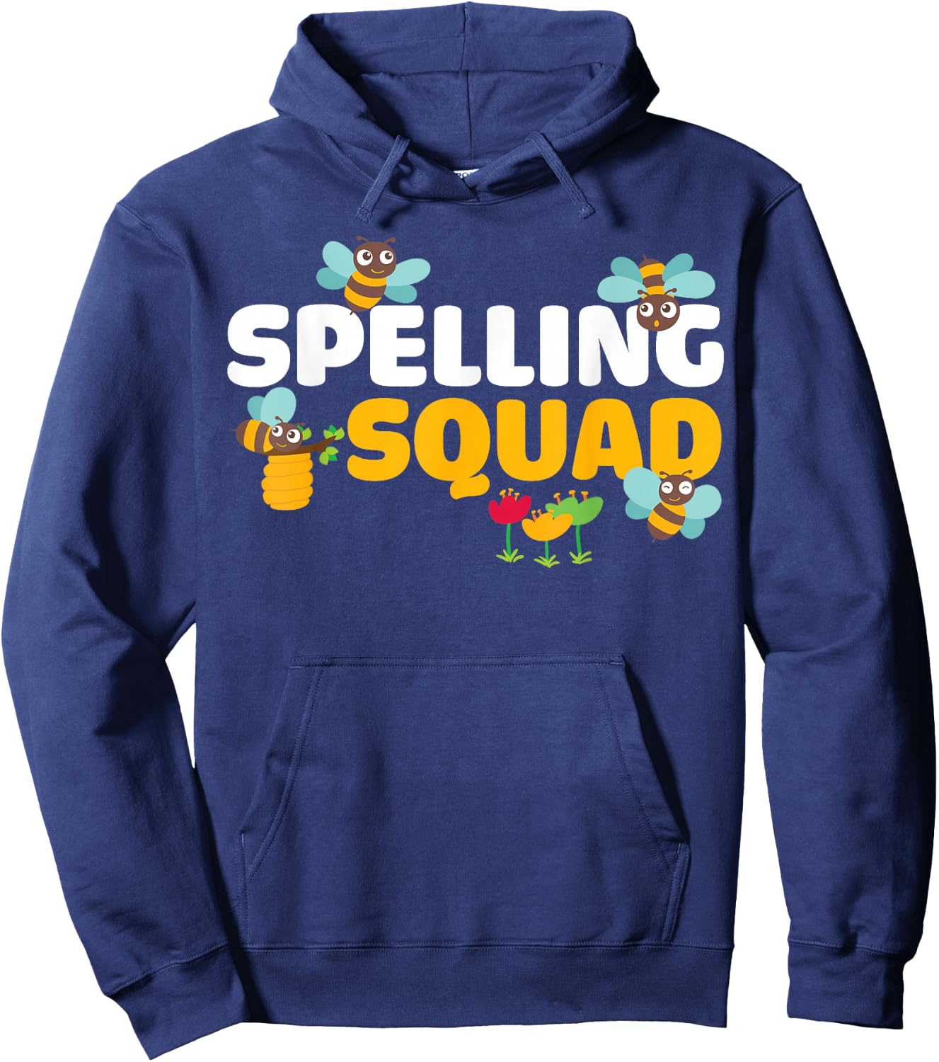 Spelling Squad Spelling Bee Competition Spelling Bee Hoodie - Hoodie | Navy