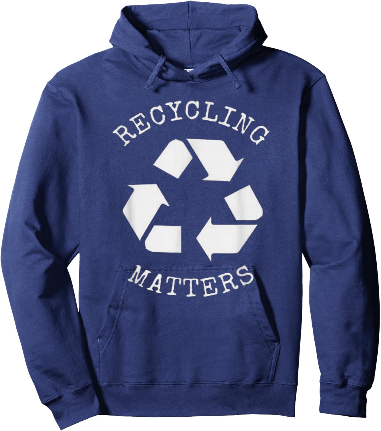 Recycle shirt for , recycle for girls, recycle for boys Hoodie - Hoodie | Navy