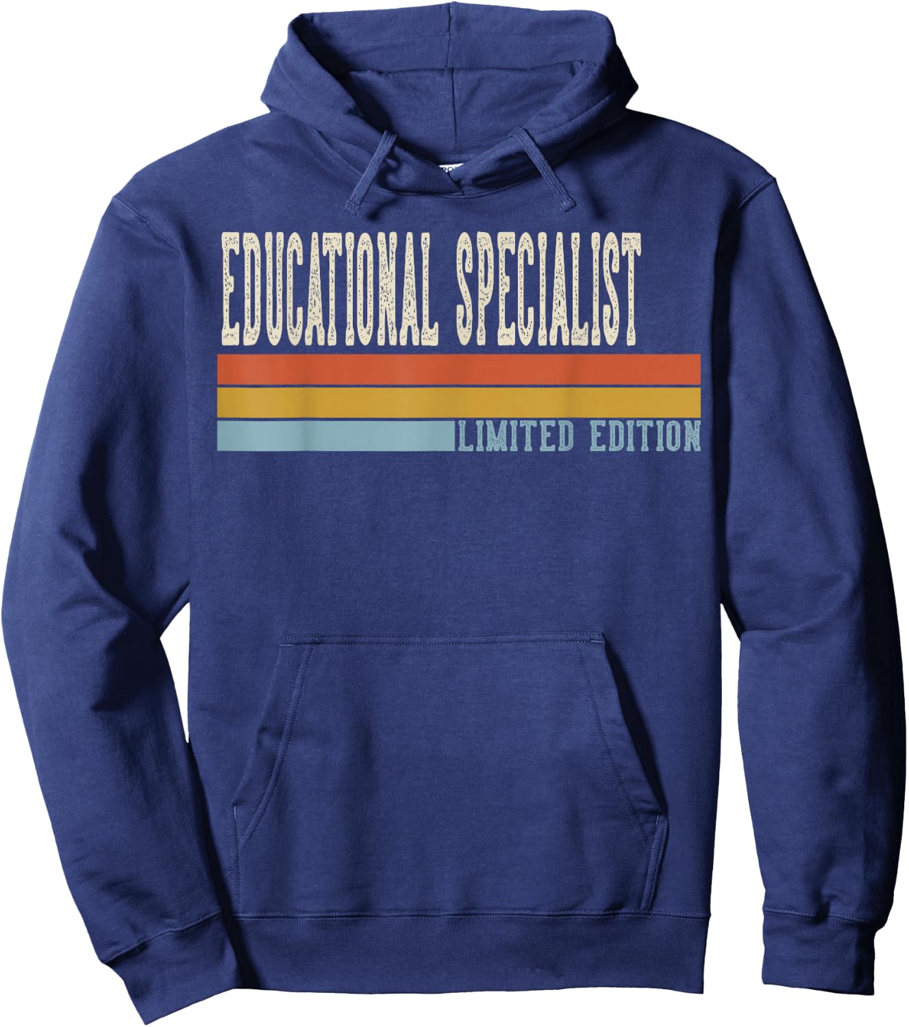 Educational Specialist Week Vintage Back to School Day Hoodie - Hoodie | Navy
