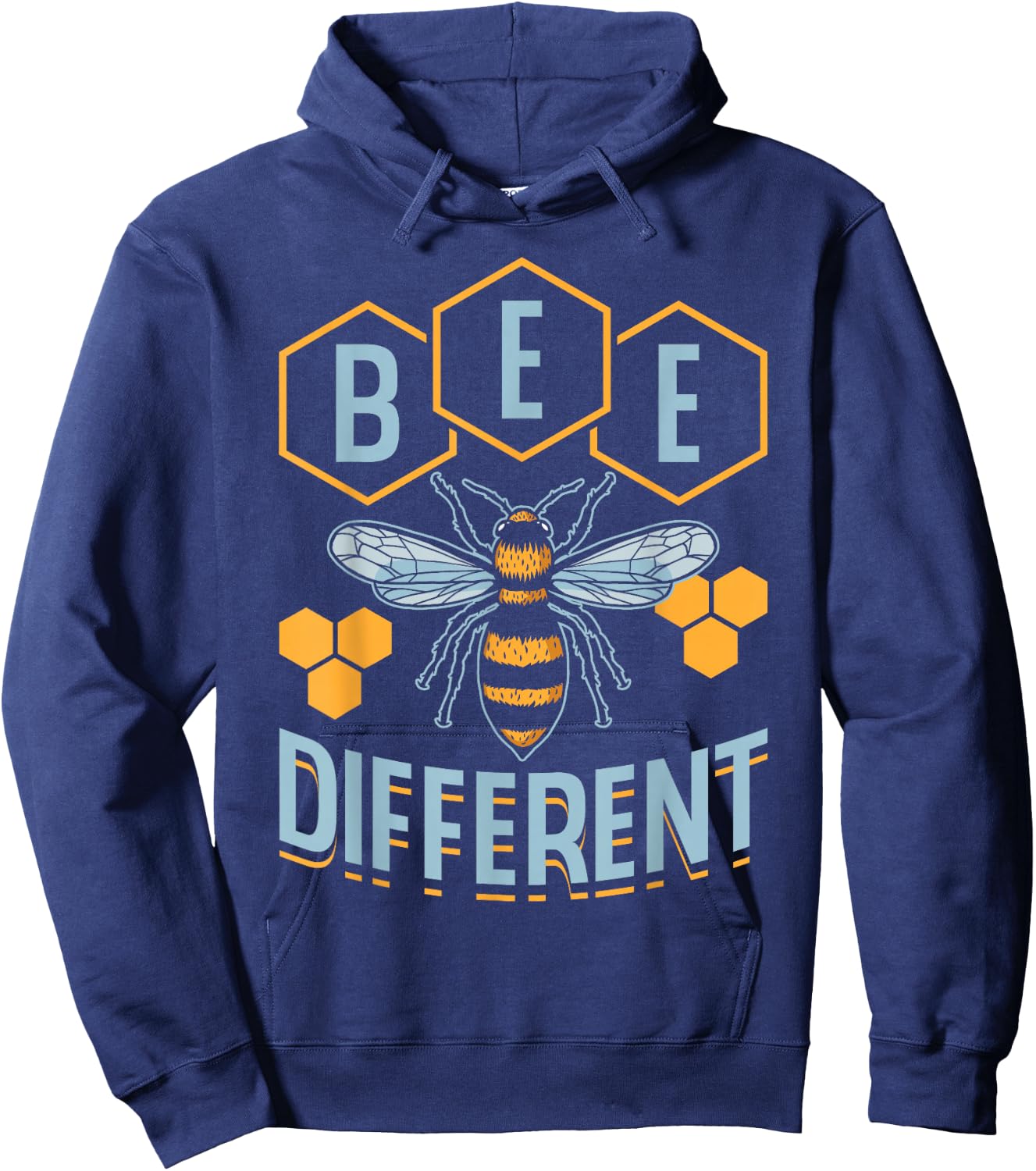 Bee Different Honeybee Beekeeping Hobby Beekeeper Hoodie - Hoodie | Navy