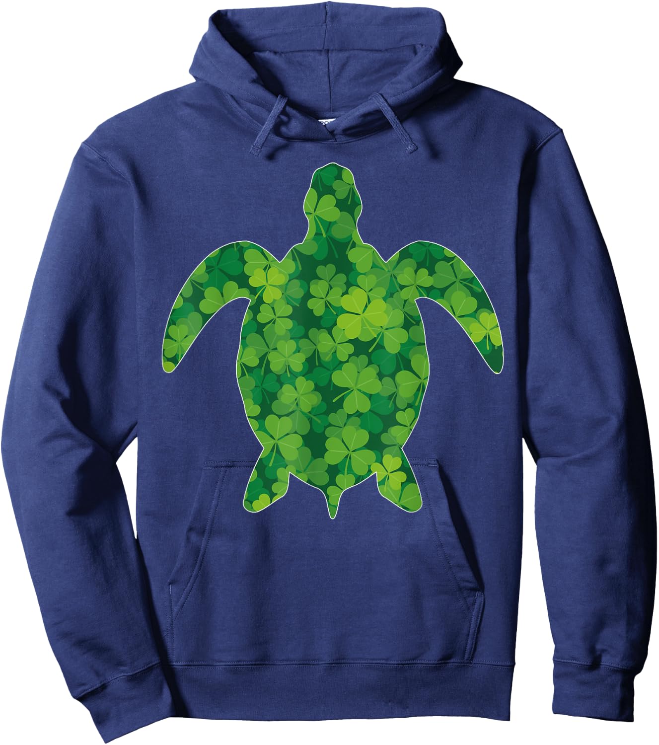 Irish Turtles St Patricks Day Shamrock Boys Women Kids Men Hoodie - Hoodie | Navy
