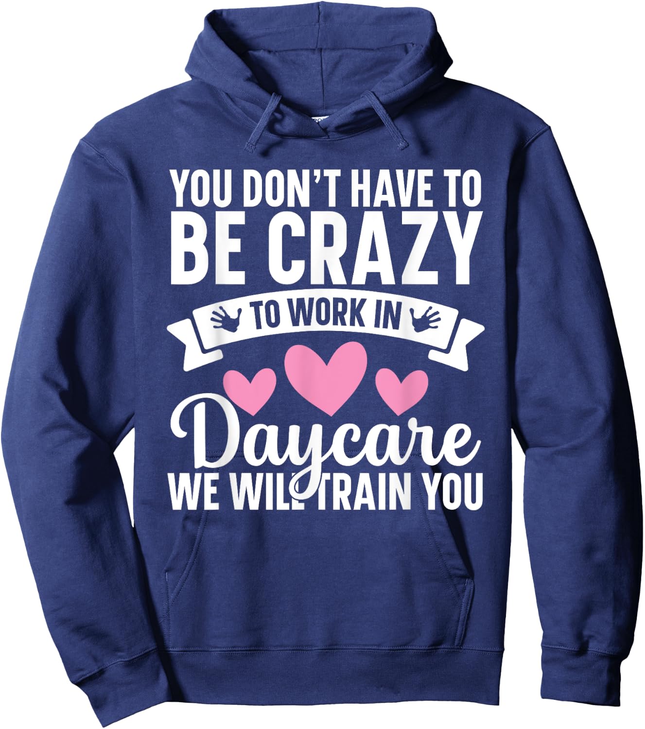 Daycare Provider Childcare Essentials Childcare Teacher Hoodie - Hoodie | Navy
