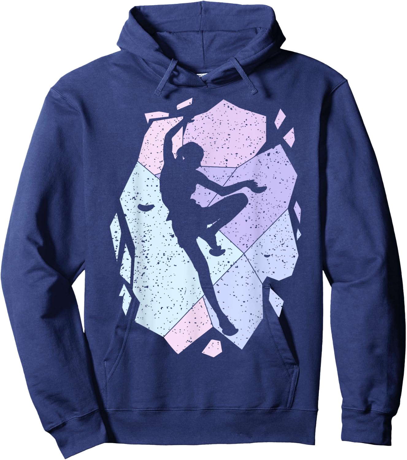 Klettern Kletterer Bergsteigen Bouldern Mädchen Kletter Hoodie - Hoodie | Navy