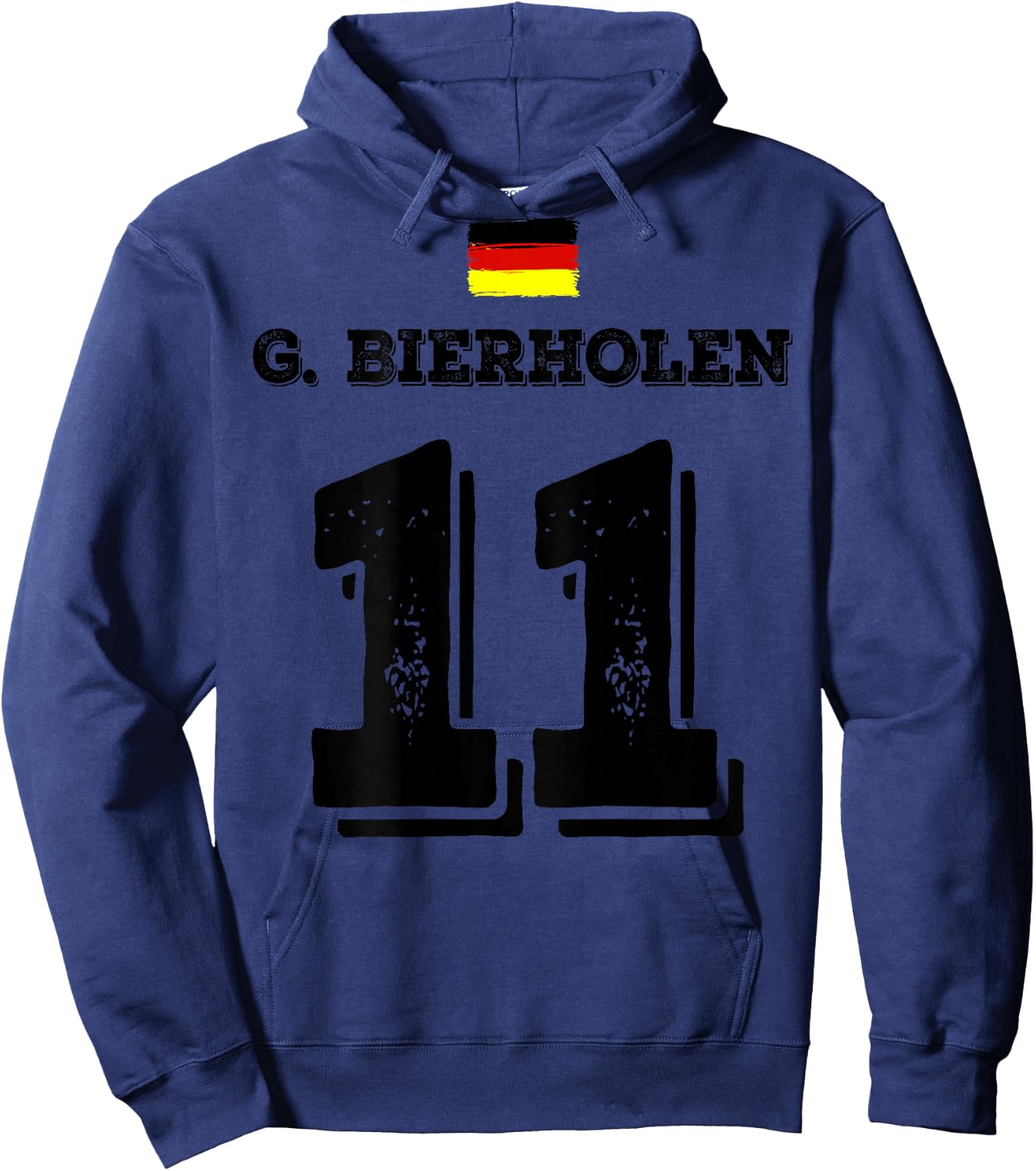 Deutsche Namen Fußball Deutschland Sauf Trikot Hoodie - Hoodie | Navy