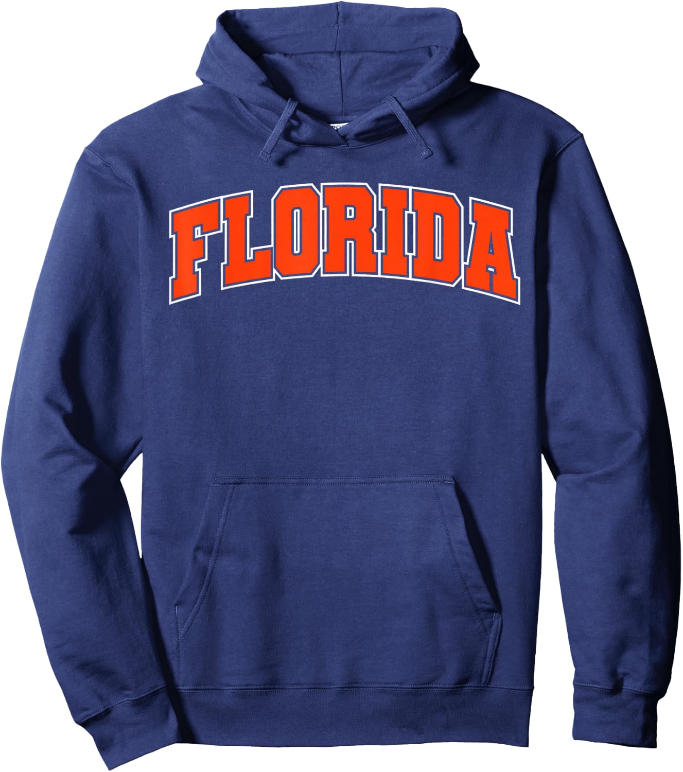 Vintage Florida Text Style. Hoodie - Hoodie | Navy