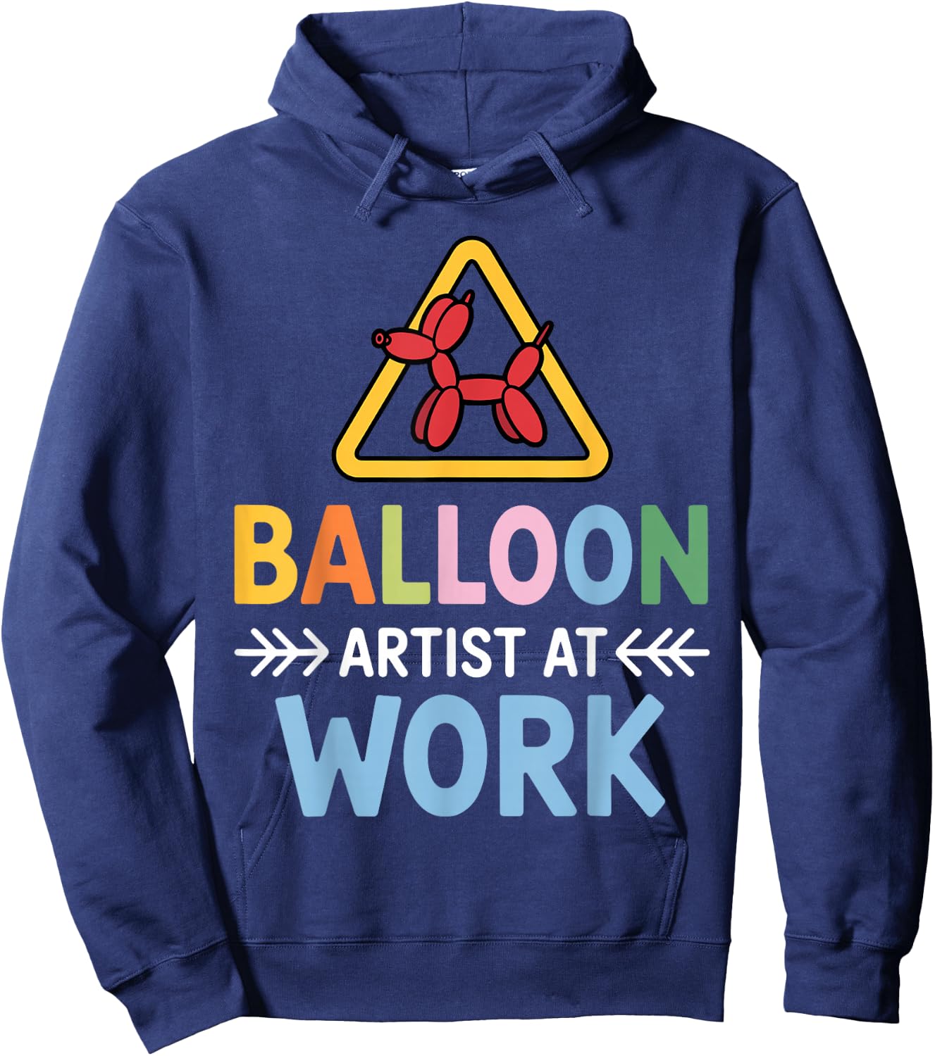 Cool Balloon Artist Art Women Kids Balloon Twisting Hoodie - Hoodie | Navy