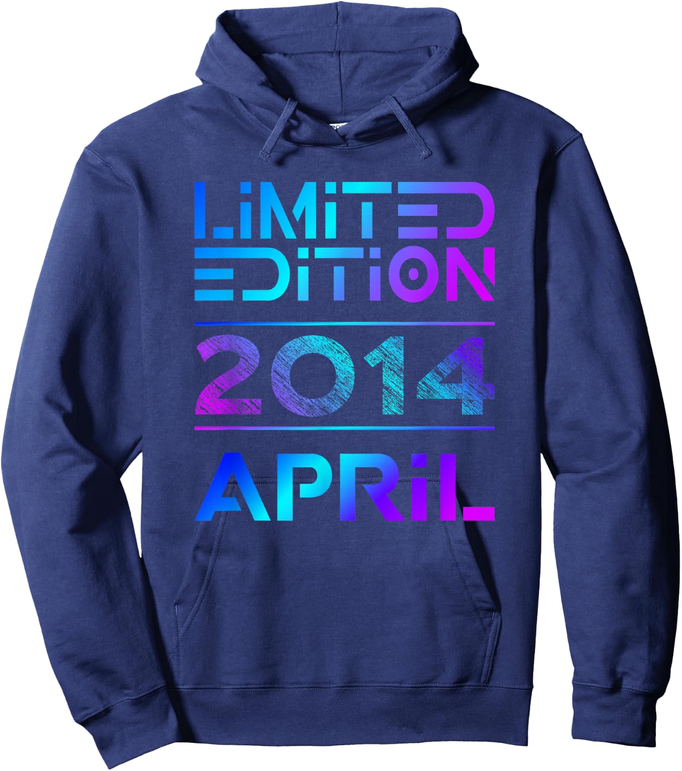 Limited Edition April 2014 Junge Mädchen 12. Geburtstag Hoodie - Hoodie | Navy