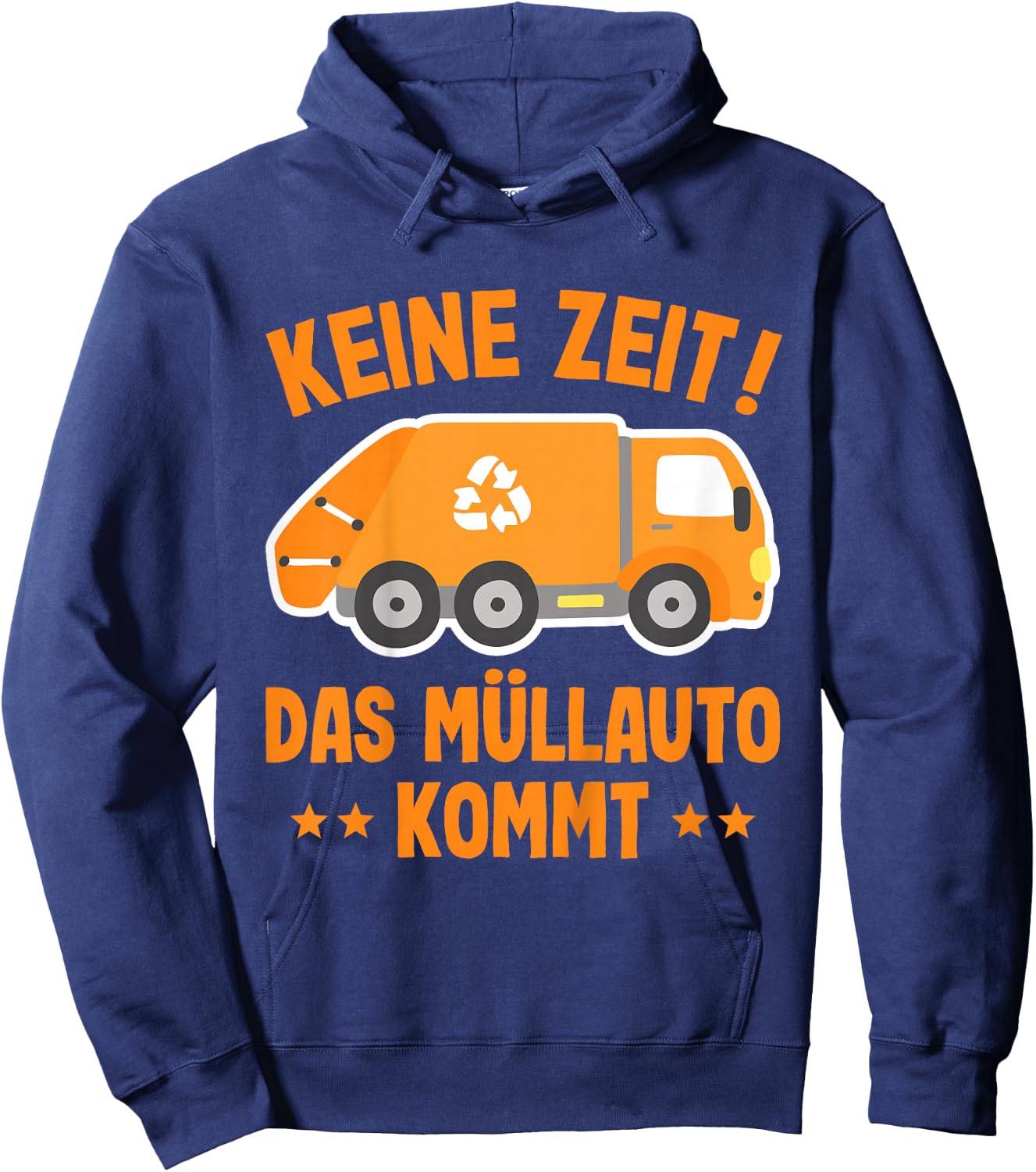 Müllauto | Rubbish Car Shirt Children | Children's Rubbish Collection Hoodie - Hoodie | Navy