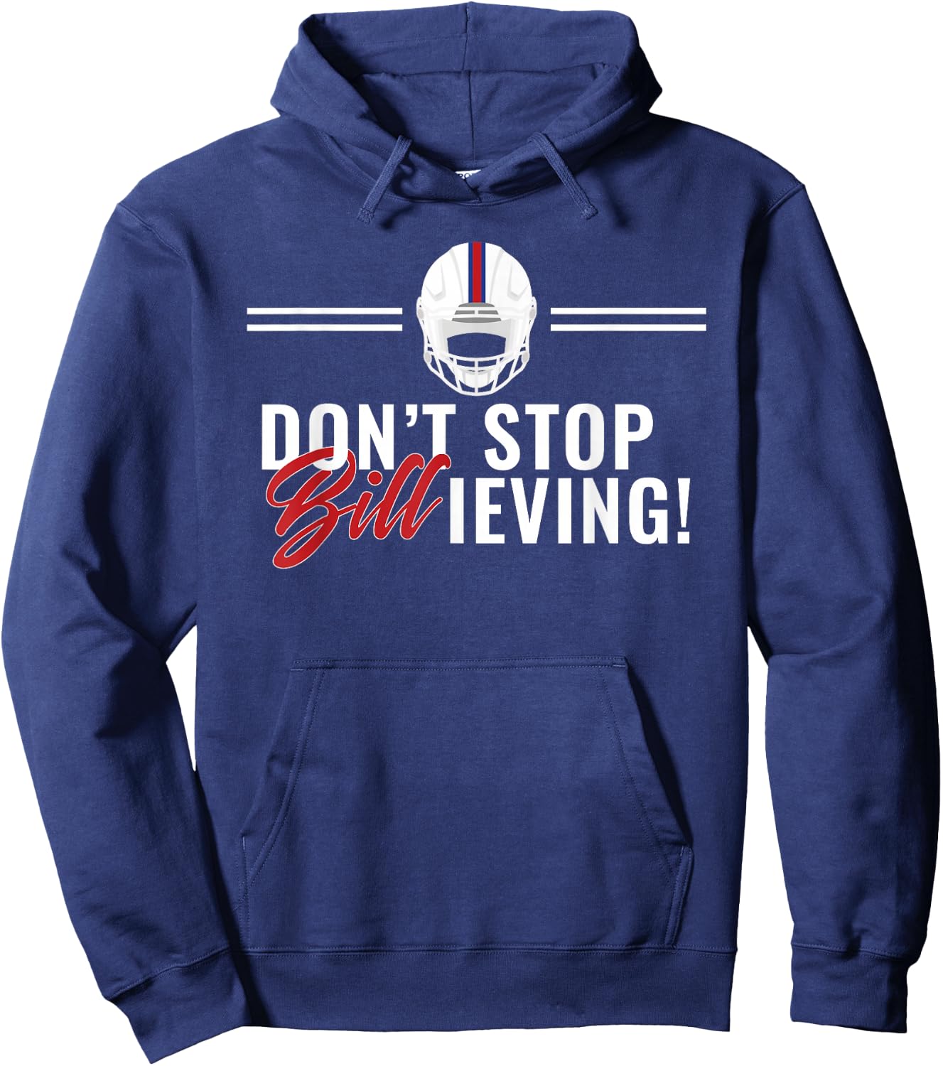 Don't Stop Billieving Hoodie - Hoodie | Navy