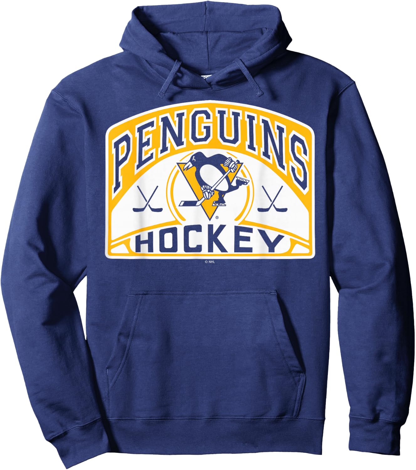Pittsburgh Penguins Glide Black Officially Licensed Hoodie - Hoodie | Navy