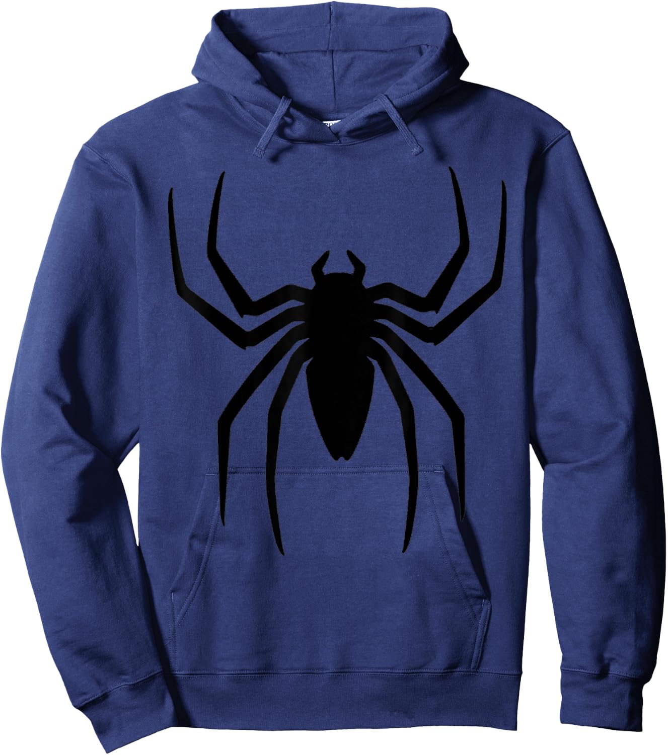Black Spider Matching Best Friends Couples Halloween Costume Hoodie - Hoodie | Navy