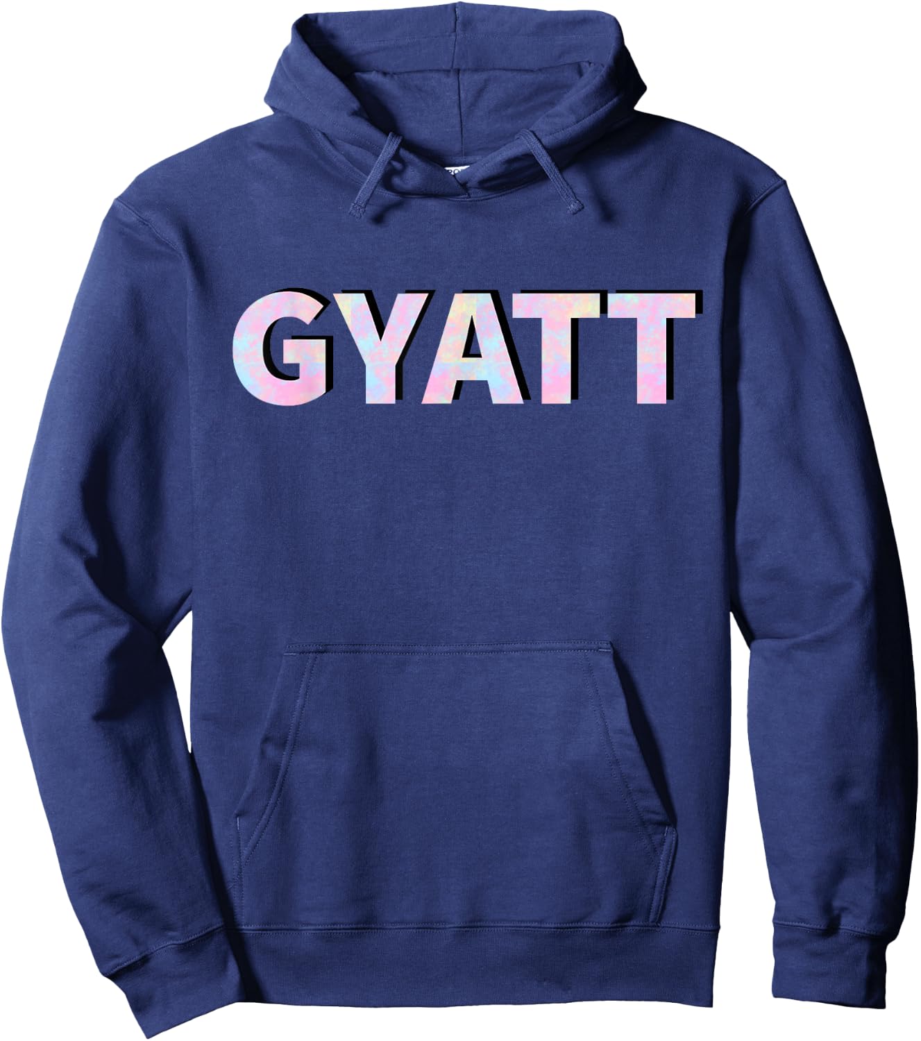 It says Gyatt Hoodie - Hoodie | Navy