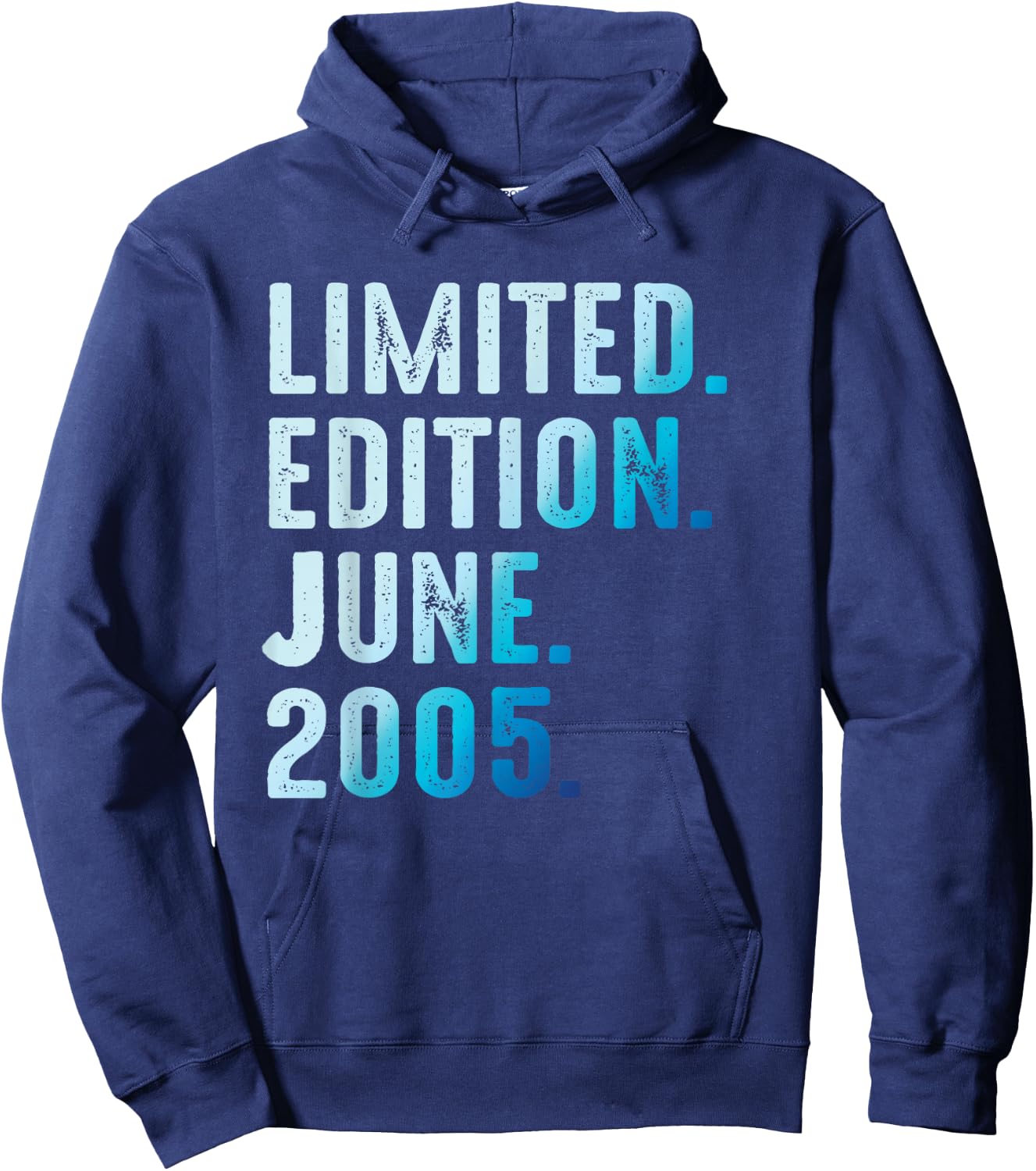Juin 2005 Année 2005 Rétro 2005 Vintage Édition Limitée Hoodie - Hoodie | Navy