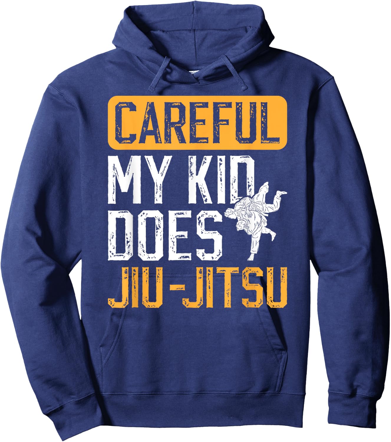 My Kid Does Jiu-Jitsu Dad BJJ Dad Jiu-Jitsu Fighter Father Hoodie - Hoodie | Navy