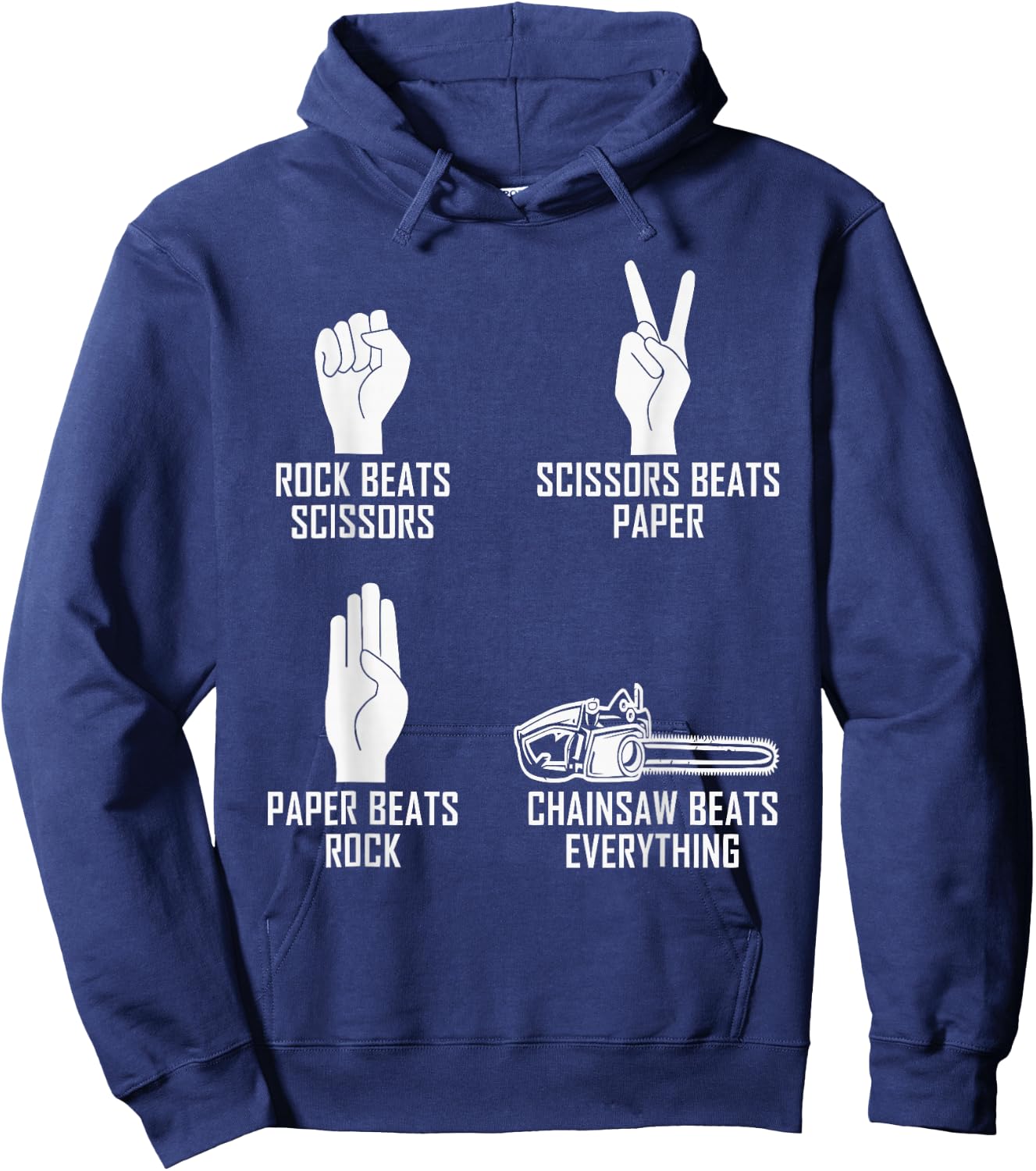 Funny Design Hoodie - Hoodie | Navy