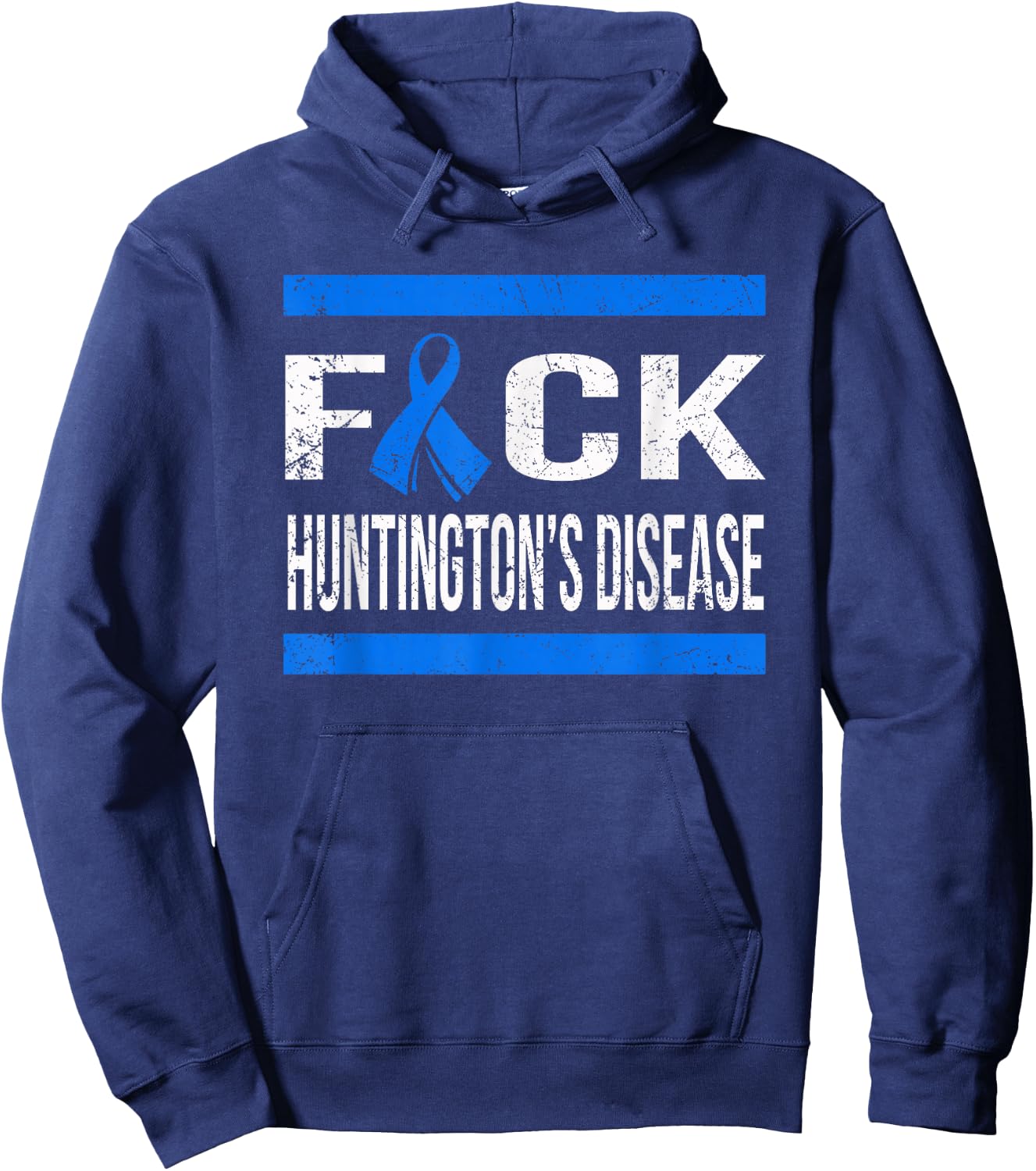 Support Huntington's Disease awareness t shirt Hoodie - Hoodie | Navy