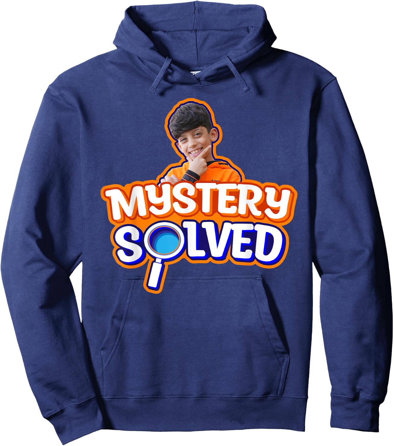 Jason Vlogs Mystery Solved Hoodie - Hoodie | Navy