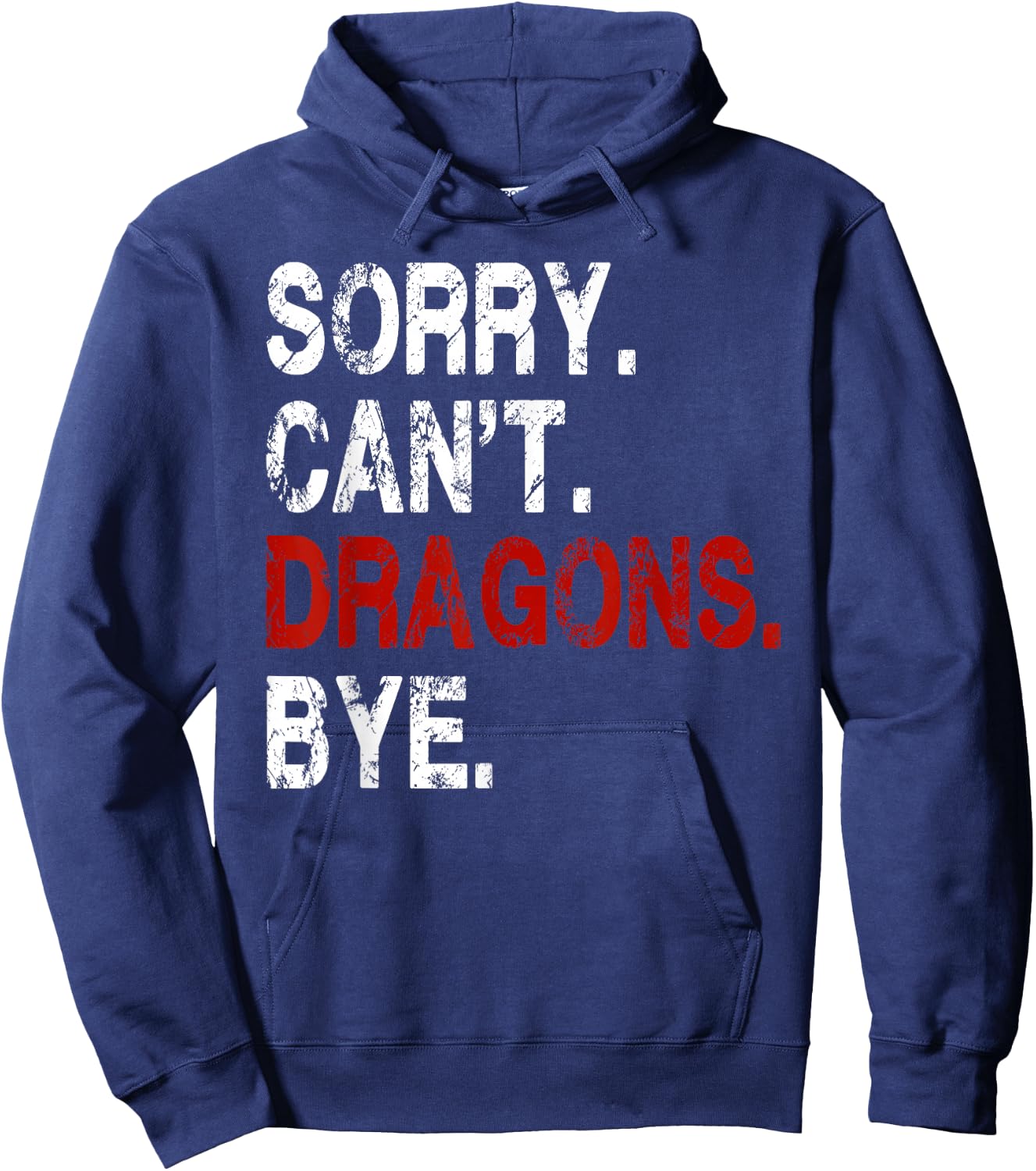 Funny Dragon Women Boys or Girls Hoodie - Hoodie | Navy