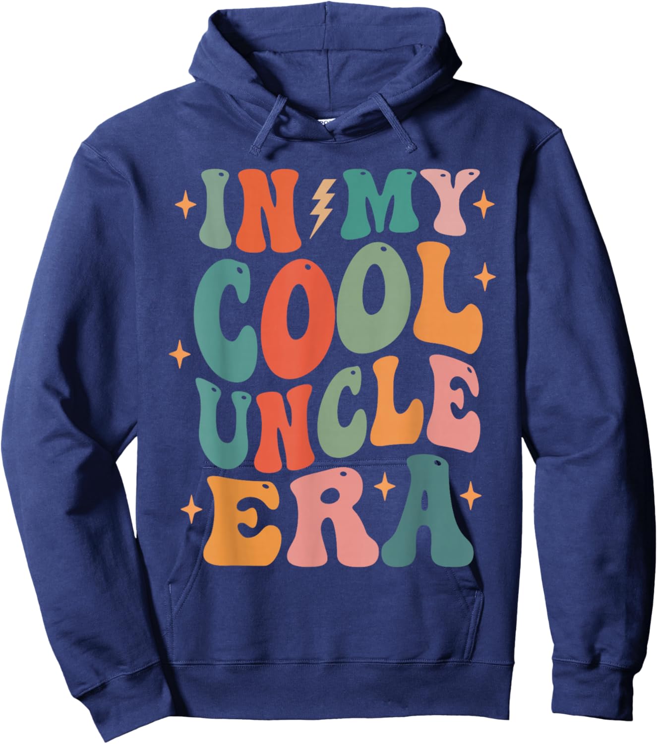 In My Cool Uncle Era Hoodie - Hoodie | Navy
