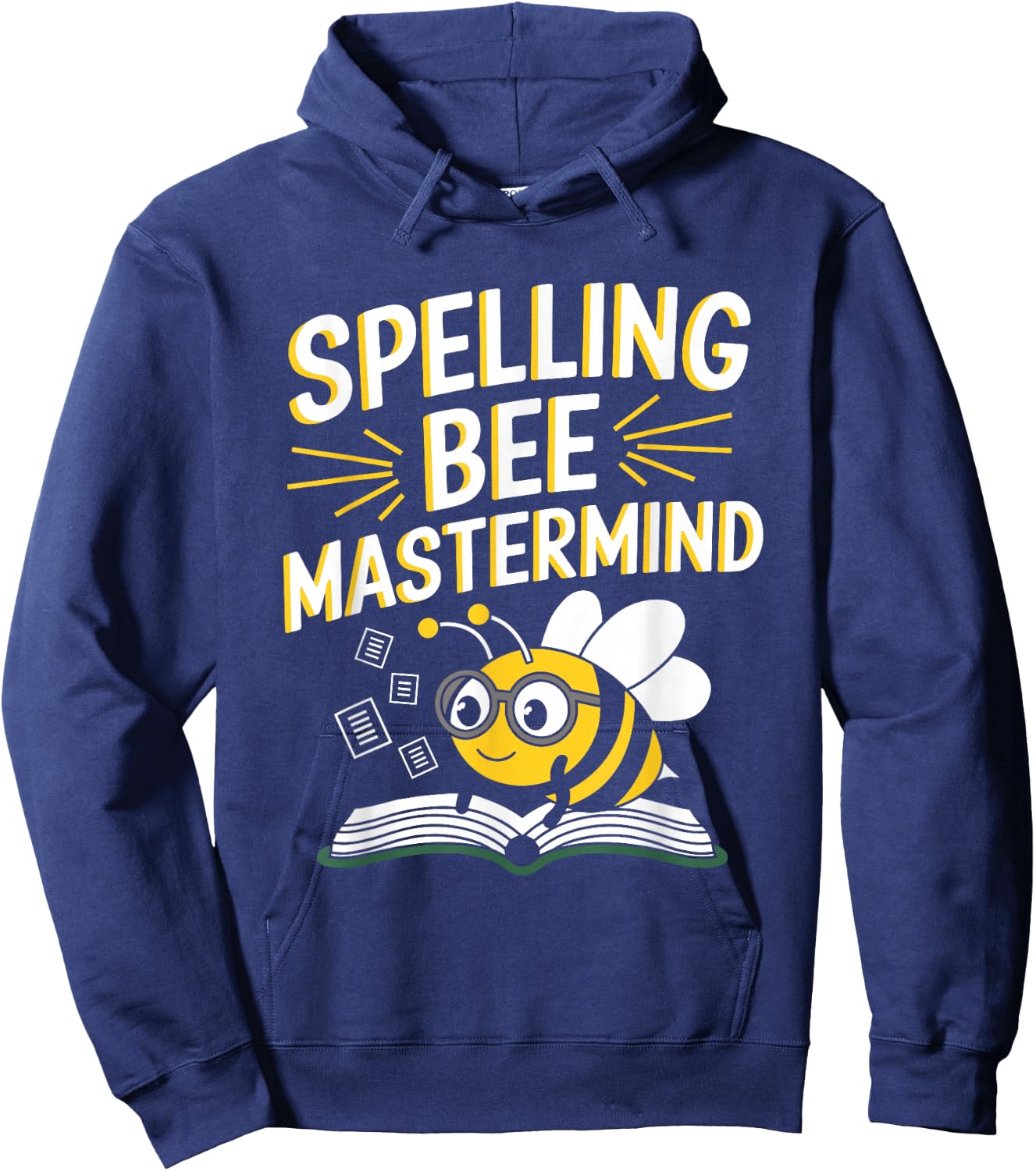 Spelling Bee Humour Spelling Champion Word Nerd Spelling Hoodie - Hoodie | Navy
