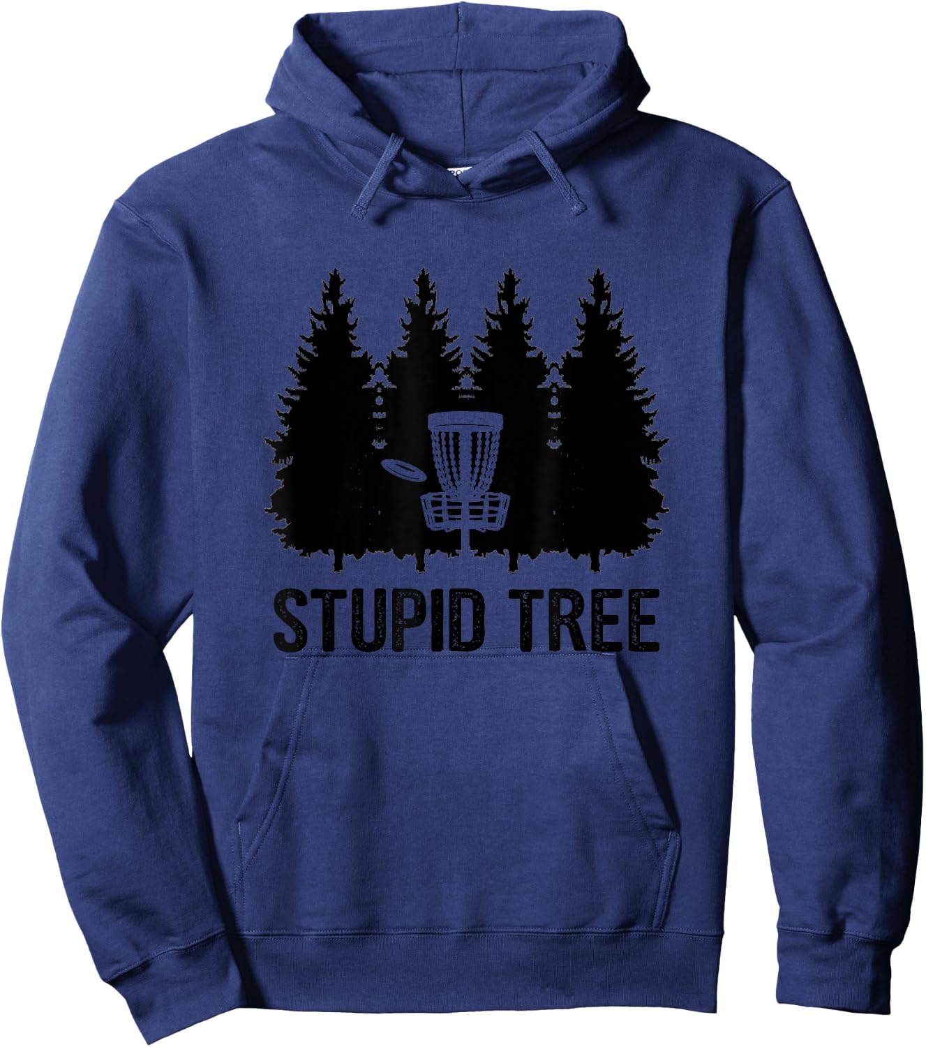 Stupid Tree Disc Golf Hoodie - Hoodie | Navy