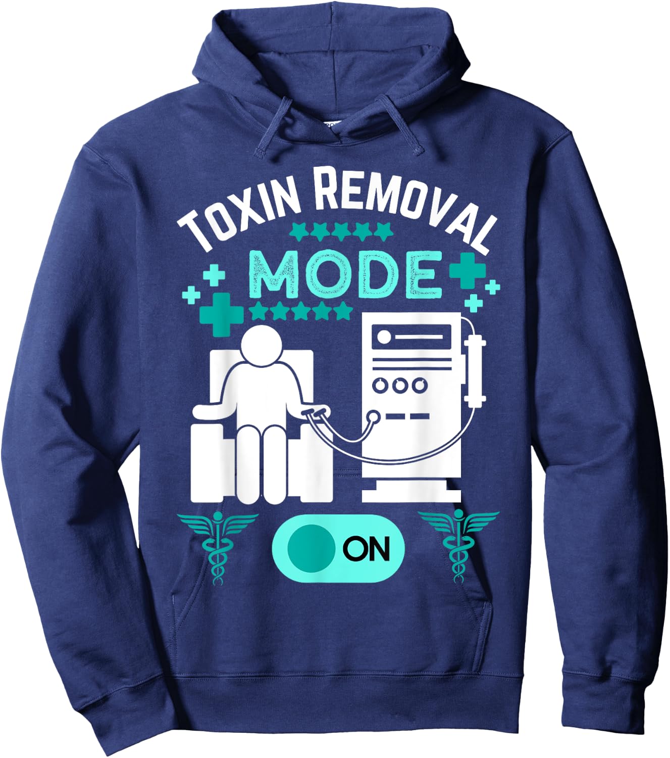 dialysis machine Technician nephrologist Tech -Adults Dialysis Technician Nurse Kidney RN Dialysis Tech Hoodie - Hoodie | Navy