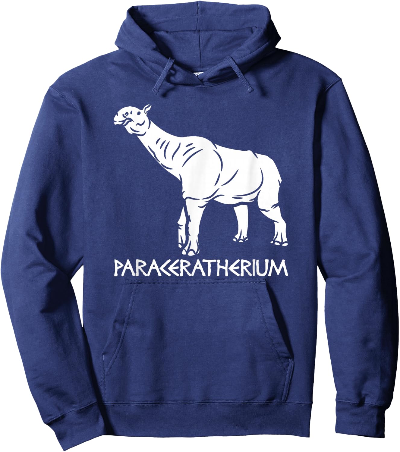 Paraceratherium - Extinct Animal Rhino Paleontology Hoodie - Hoodie | Navy