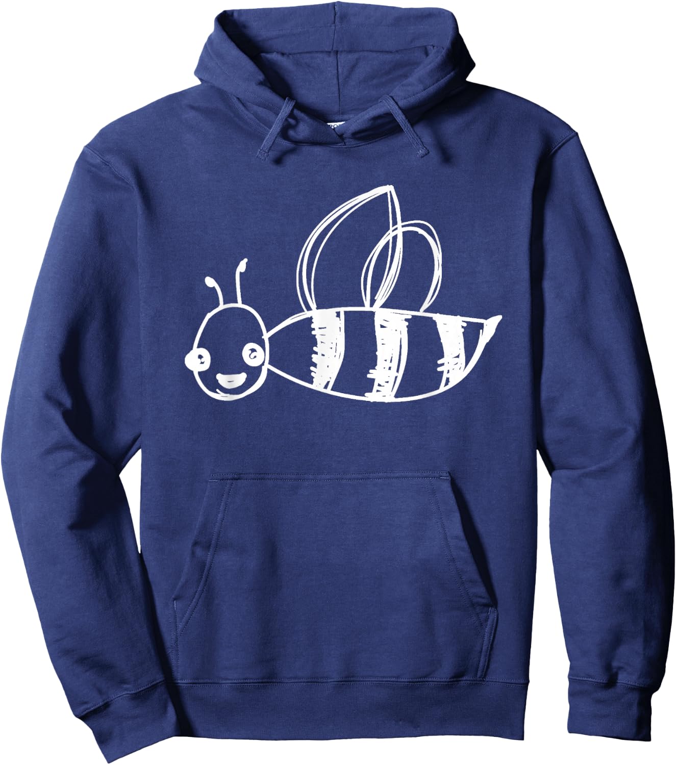 Funny Cute Bumble Bee Honey Bee Lover Beekeeper Insect Gift Hoodie - Hoodie | Navy