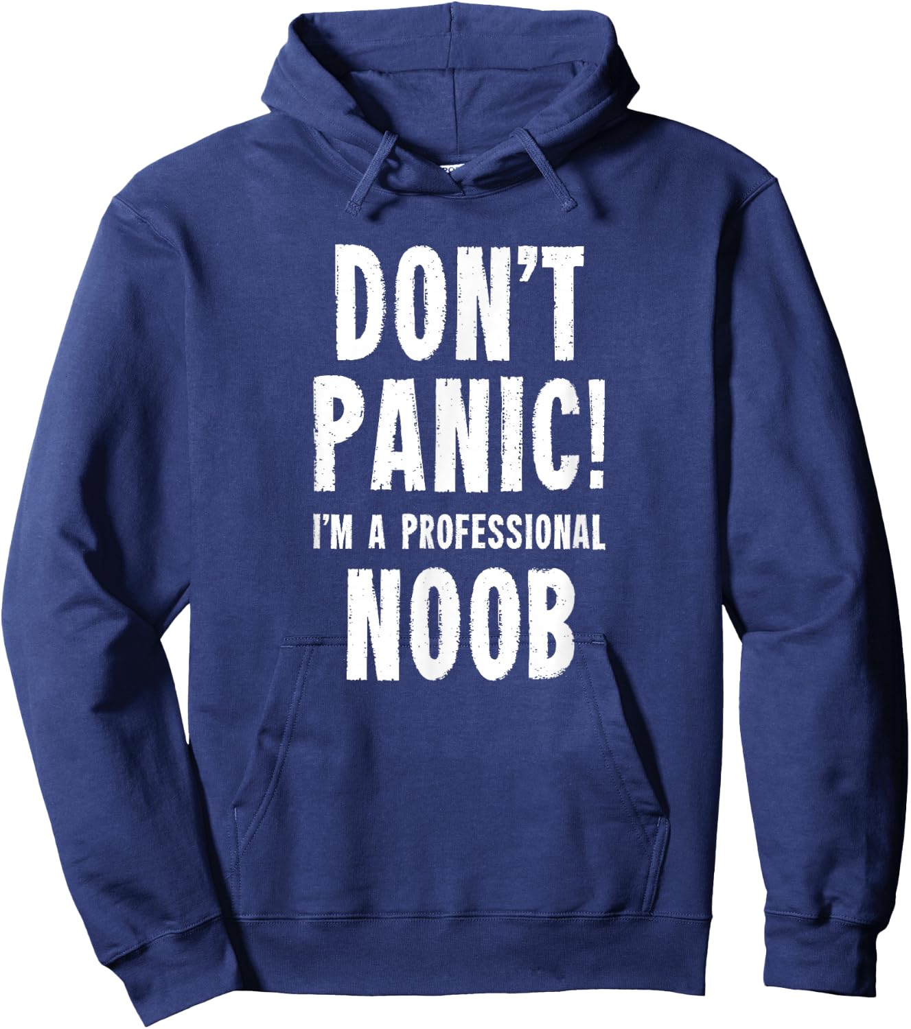 NOOB , Black, S Hoodie - Hoodie | Navy