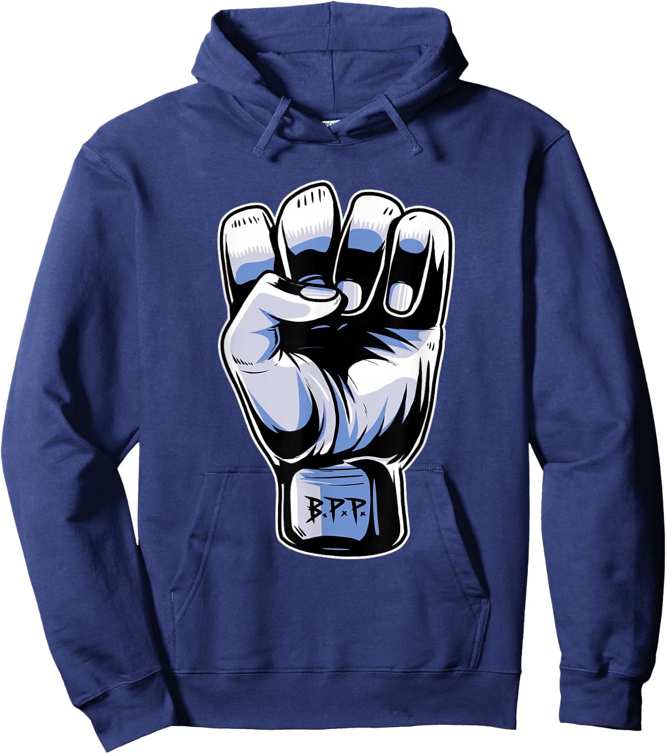 Black History Panther Party BPP 1966 Fist Pendant Vintage Hoodie - Hoodie | Navy