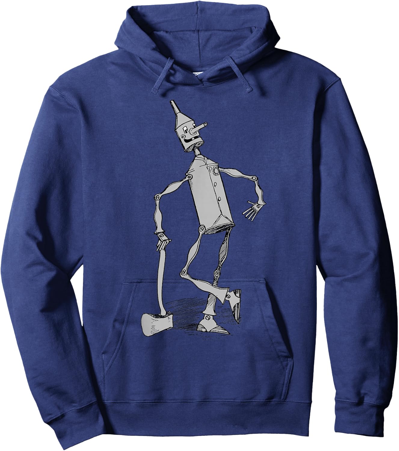 Tin Man Shirt - The Wizard Of OZ -Vintage Tin Man Hoodie - Hoodie | Navy
