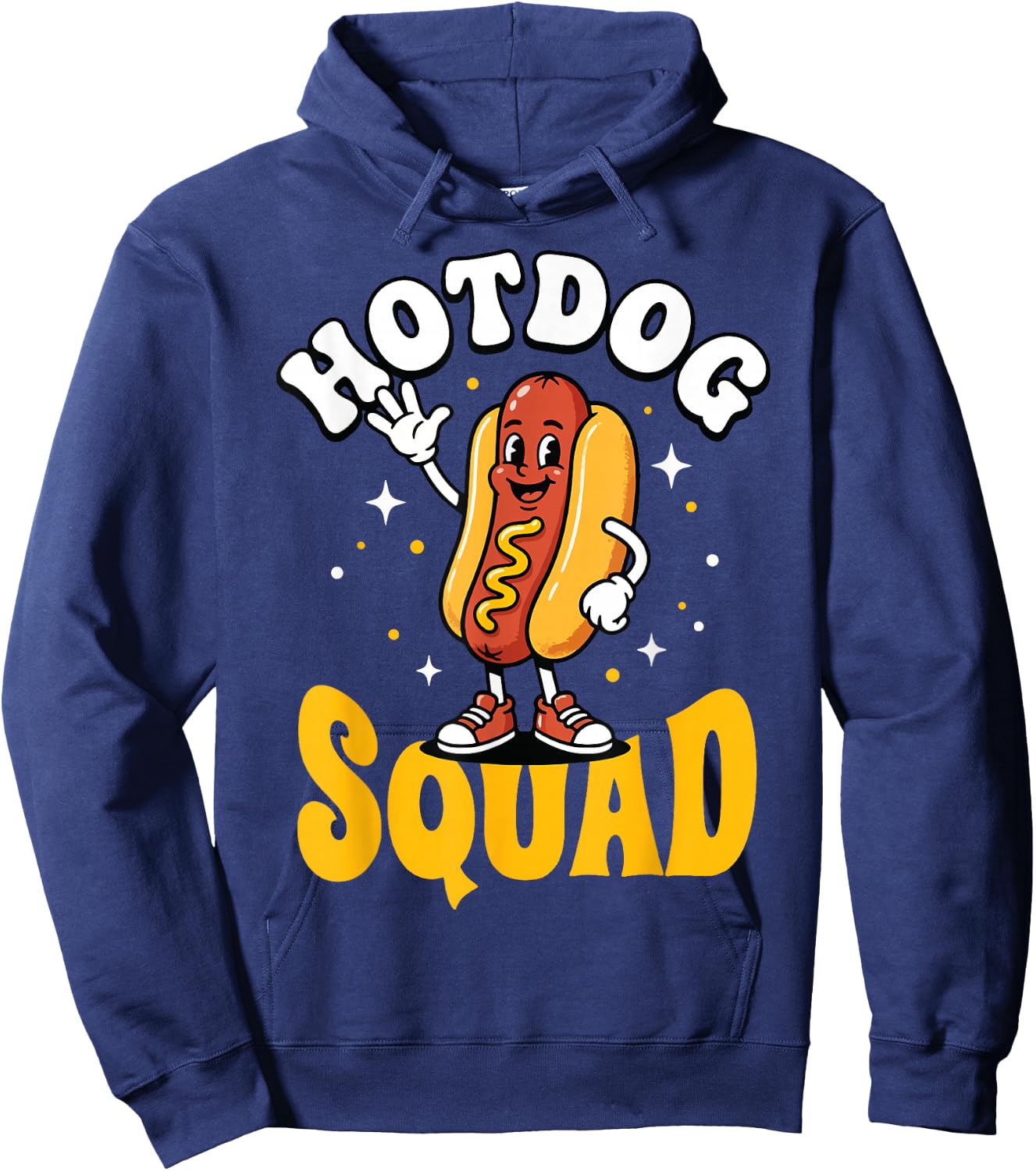 Hotdog Squad Hoodie - Hoodie | Navy