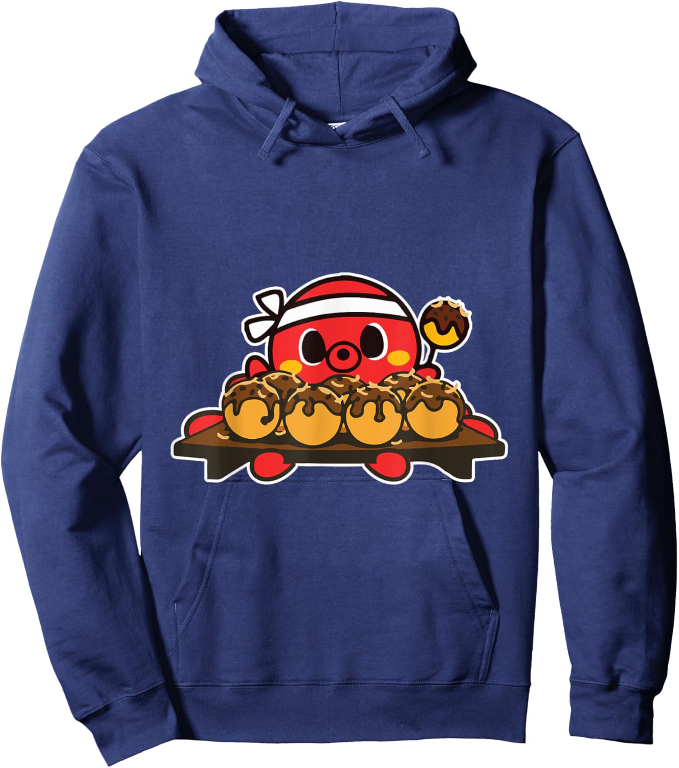 Octopus Cooking Japanese Takoyaki Hoodie - Hoodie | Navy