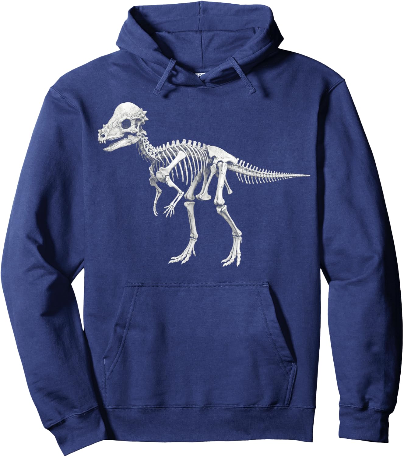 Pachycephalosaurus Skeleton Dome Head Dinosaur Fossil Hoodie - Hoodie | Navy