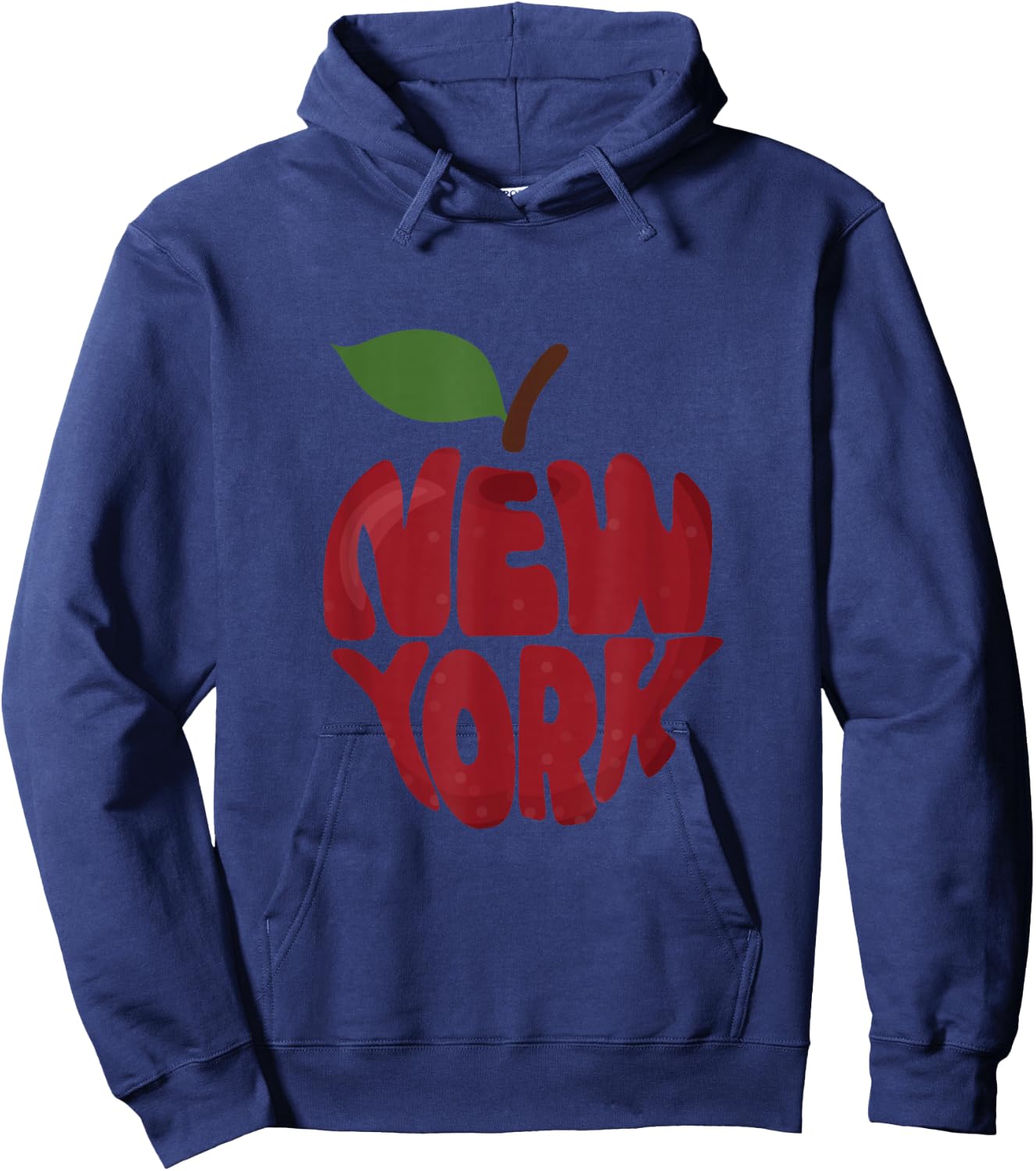 New York , Skyline Shirt, NYC Hoodie - Hoodie | Navy