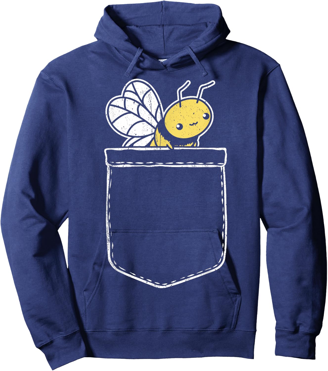 Funny Pocket Bee Bags Bee Hoodie - Hoodie | Navy
