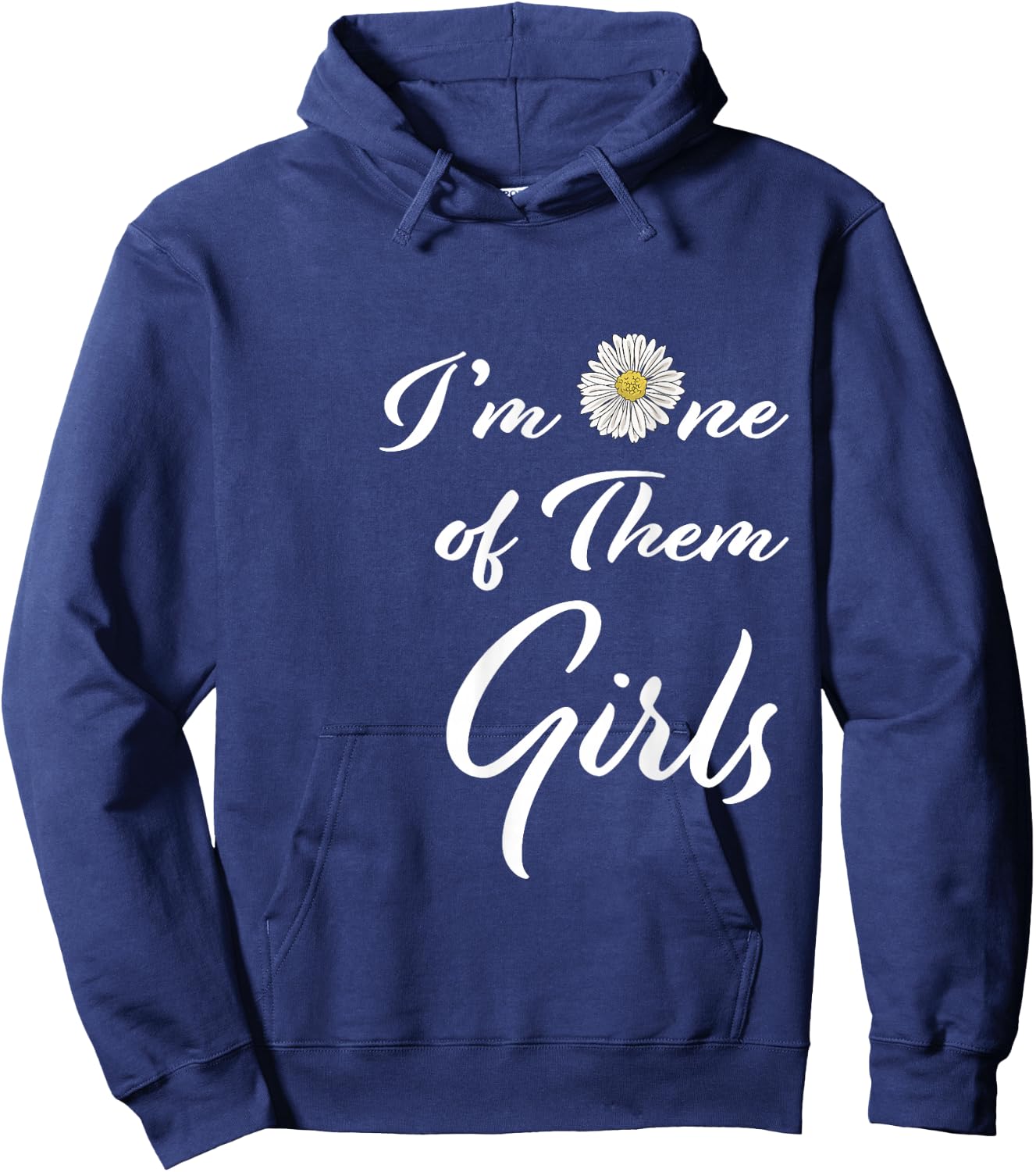I'm One of Them Girls Summer Hoodie - Hoodie | Navy